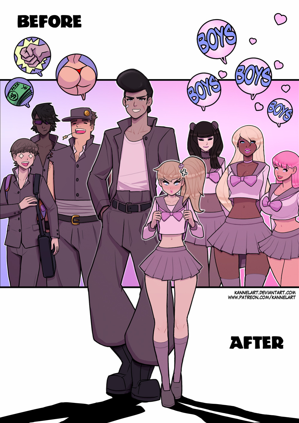 [Kannel] Kannel's TG/Gender-Bending Miscellany, Vol. 1