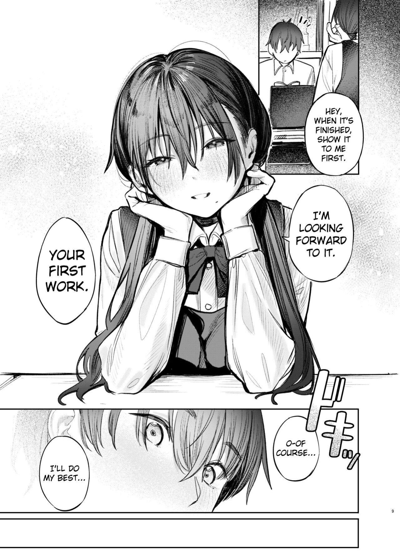 [Momojiru Teien (Momokumo)] Kunikida Senpai no Kakushigoto | Kunikida Senpai's Secret