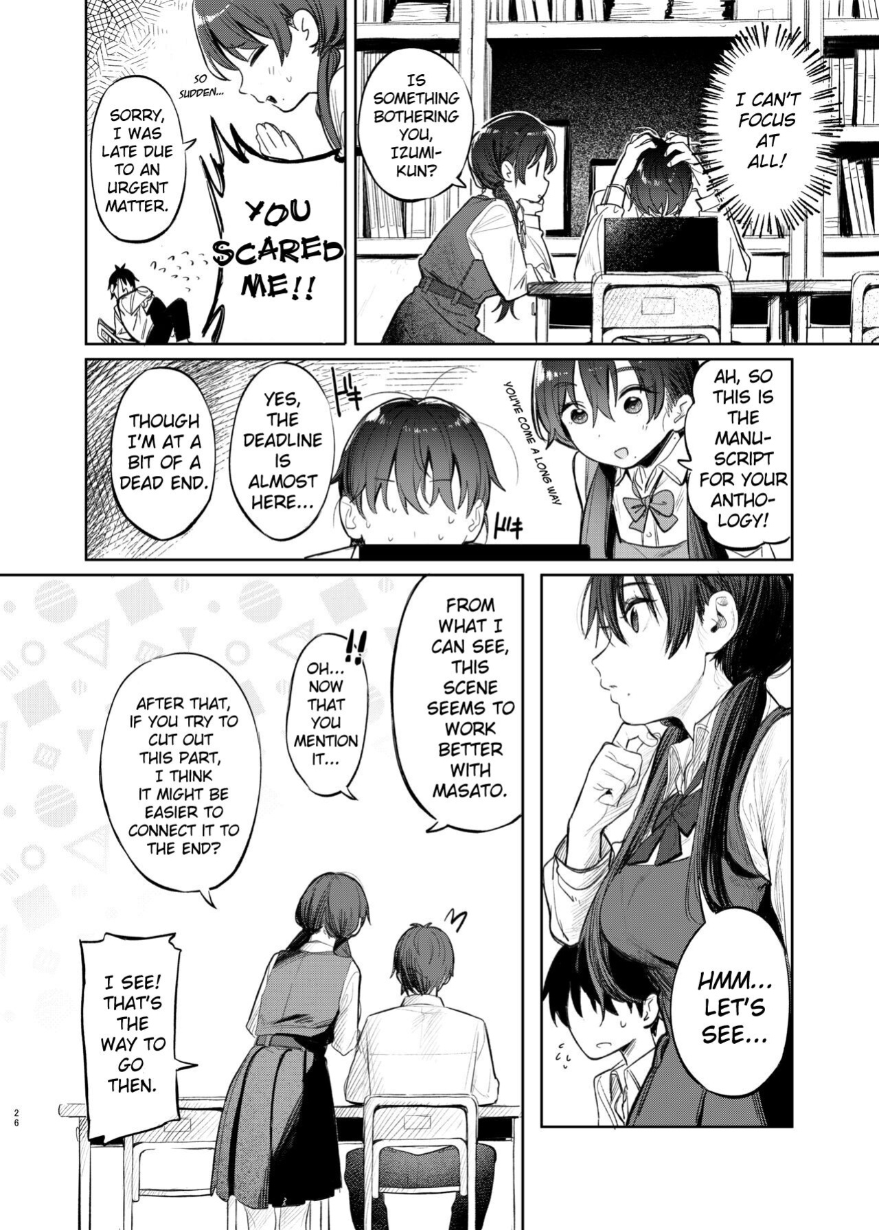 [Momojiru Teien (Momokumo)] Kunikida Senpai no Kakushigoto | Kunikida Senpai's Secret