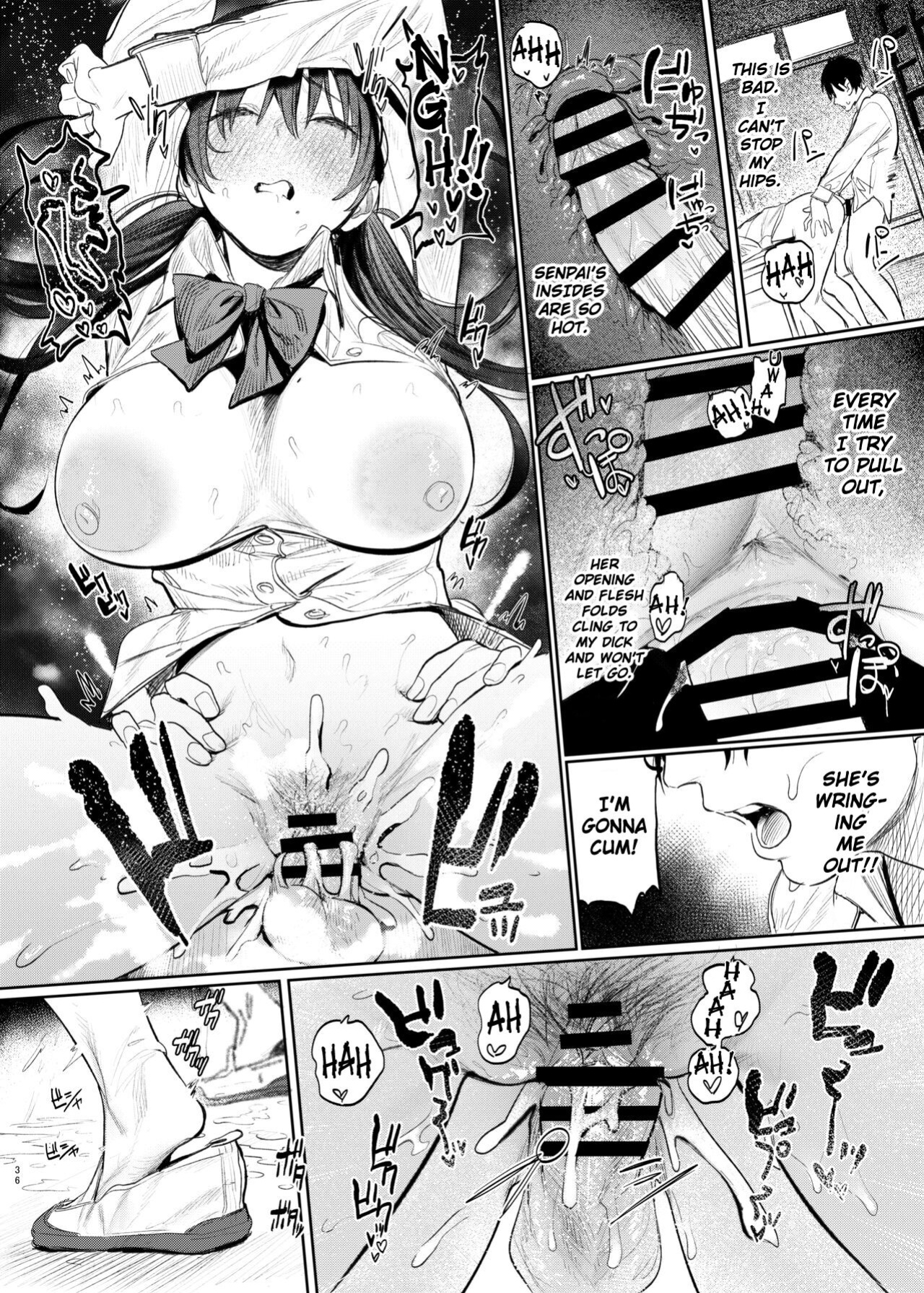 [Momojiru Teien (Momokumo)] Kunikida Senpai no Kakushigoto | Kunikida Senpai's Secret