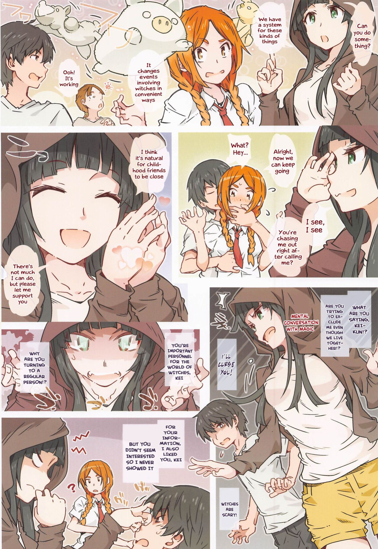 (COMIC1☆20) [RPG COMPANY 2 (Toumi Haruka)] Kusatta Ringo ja Arimasen (Flying Witch) [Hikarinokaze]