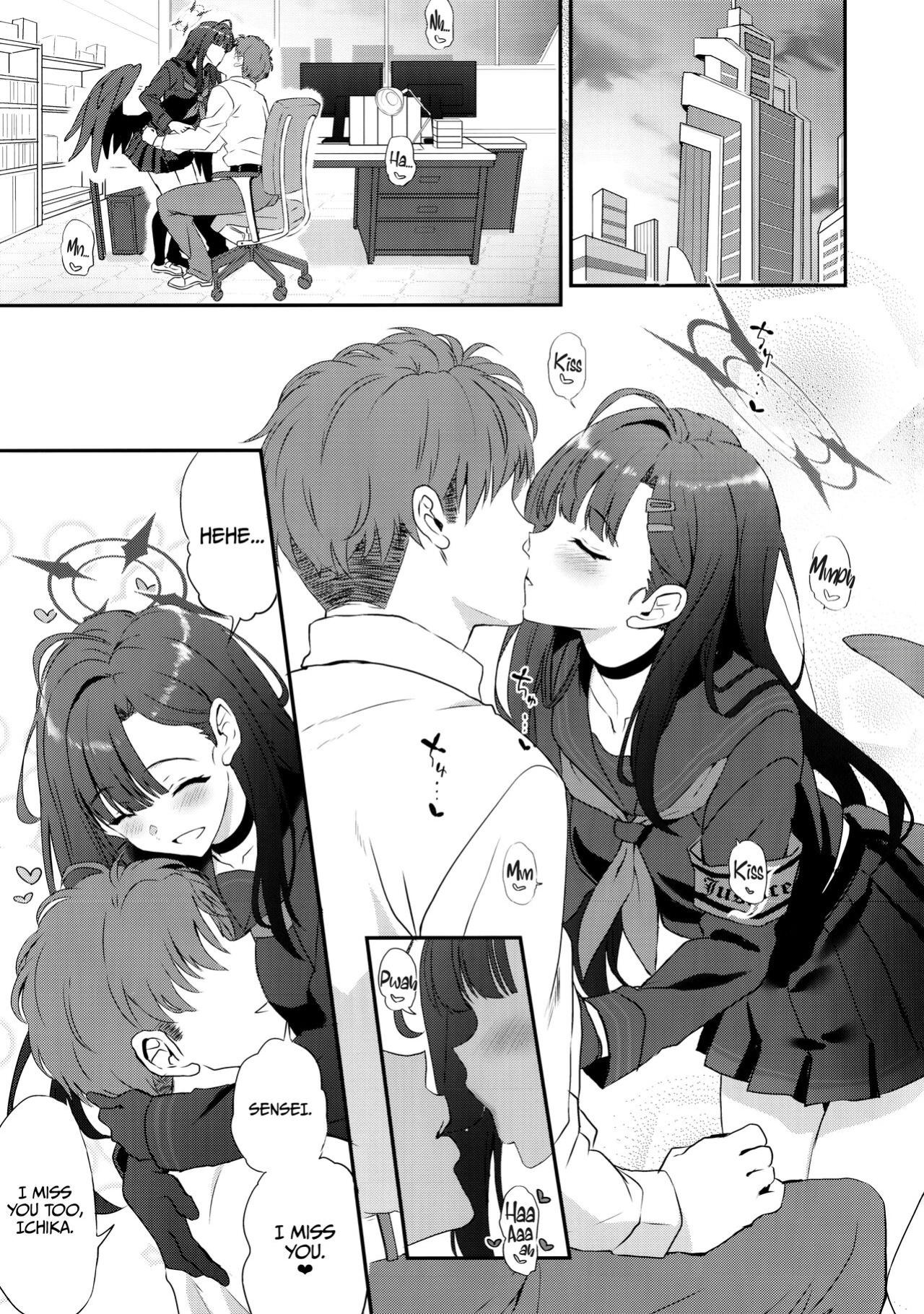 (C104) [INFINITY DRIVE (Kyougoku Shin)] Nandina Domestica (Blue Archive) [LunaticSeibah]