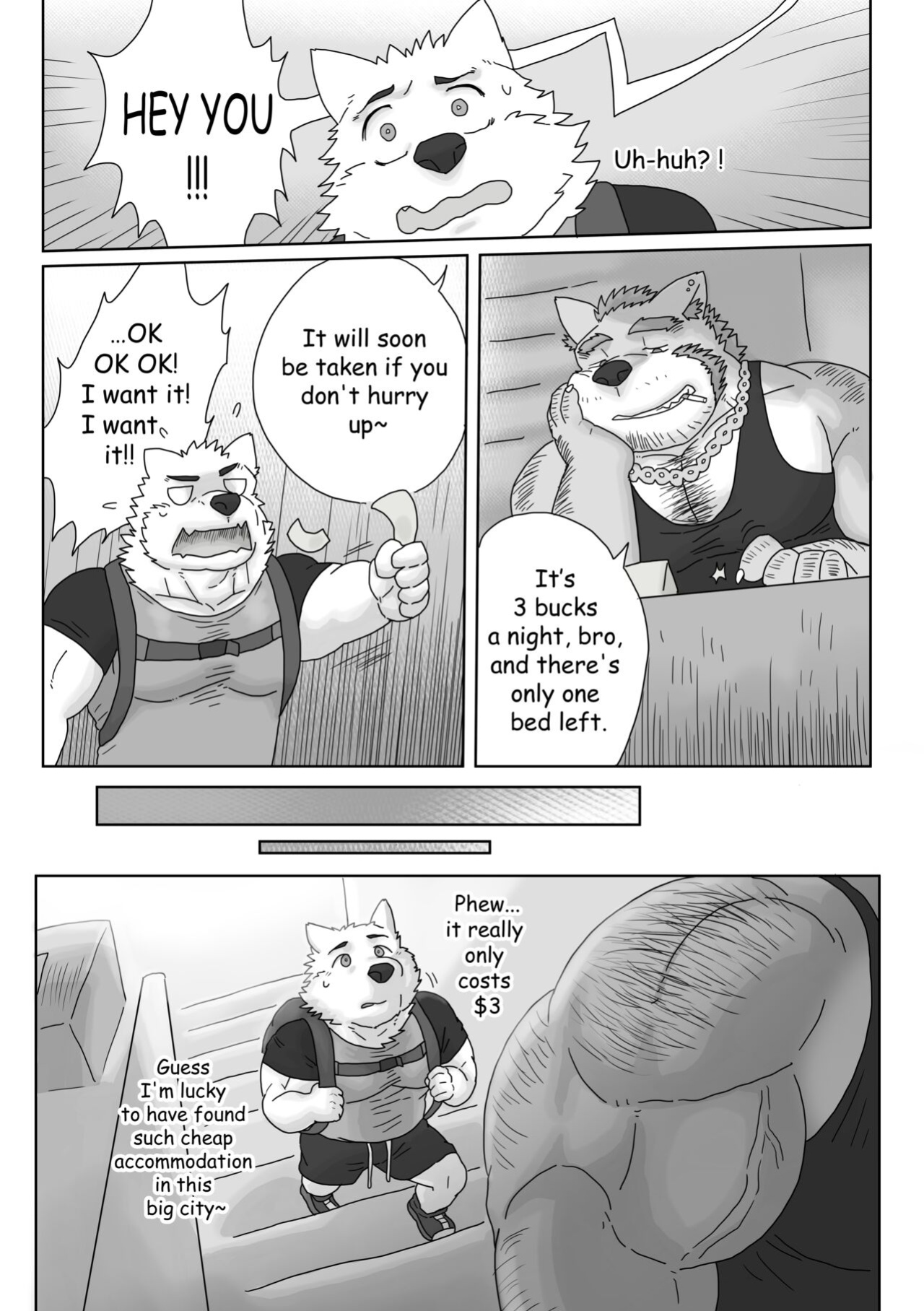 [Renoky] Found a super ~~ cheap inn in a big city!