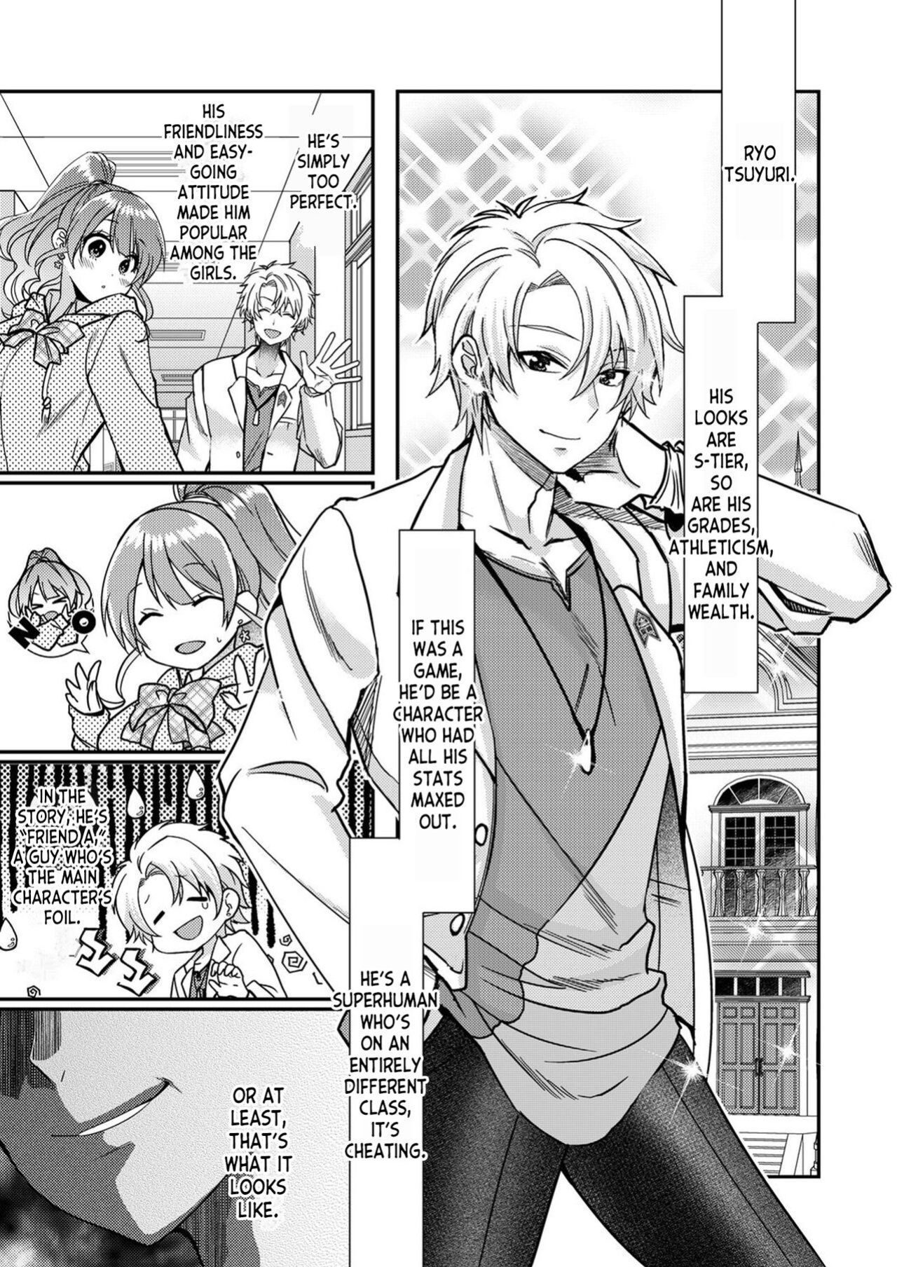 [Satsuki Asha, Mizuki Mizuki] Eroge Sekai ni Tensei Shita ore ga, Oshi e no ai de Netorare Hiroin o Shiawaseni Suru. ch.1-4 [desudesu]