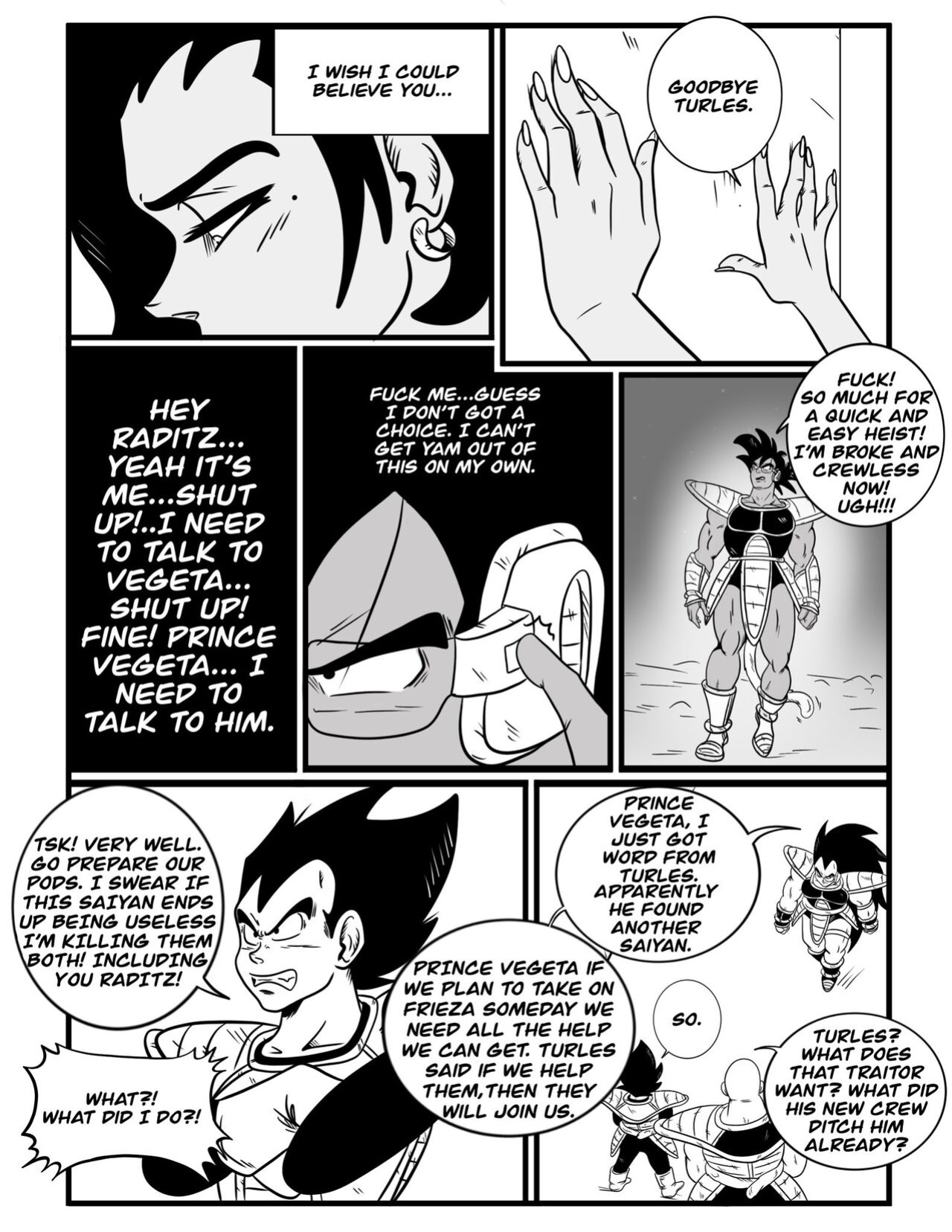 [UkeVegeta13] The Space Pirate (Dragon Ball Z)
