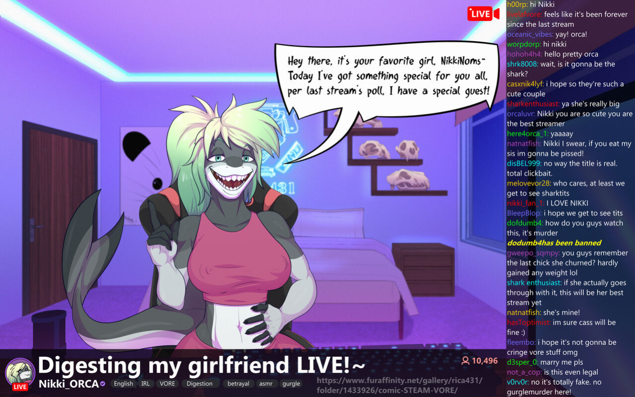 [Rica431] Stream Vore (Complete)