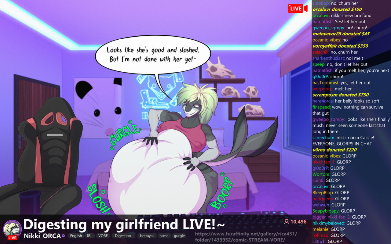 [Rica431] Stream Vore (Complete)