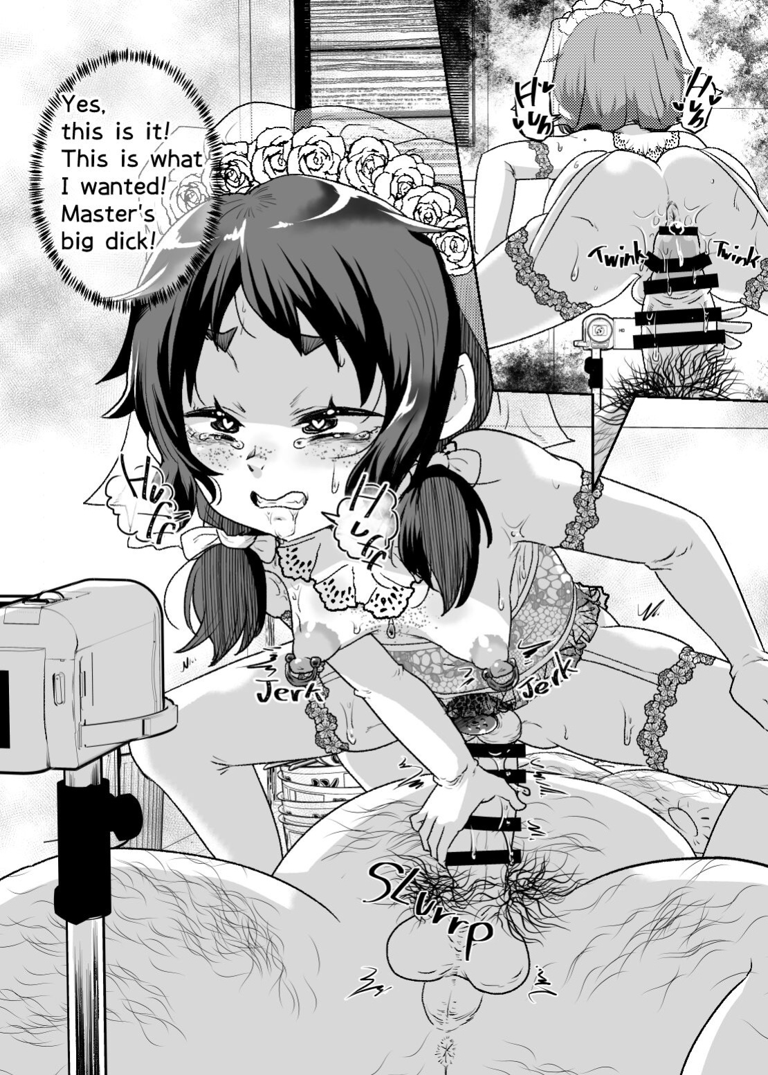 [Nikuyakitei (Nikuyaki)] Mesu Ochi Kansatsu Nikki -Mushoku Oji-san no Onaho Yome ni Sarete Shimatta Otokonoko no Matsuro...- | Sissy Transformation Observation Diary