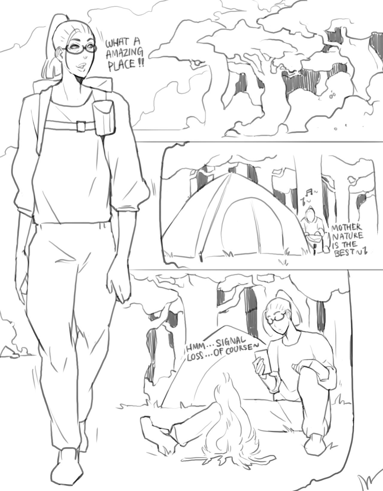[4era7] There is a Yokai Milf in the Forest!!!