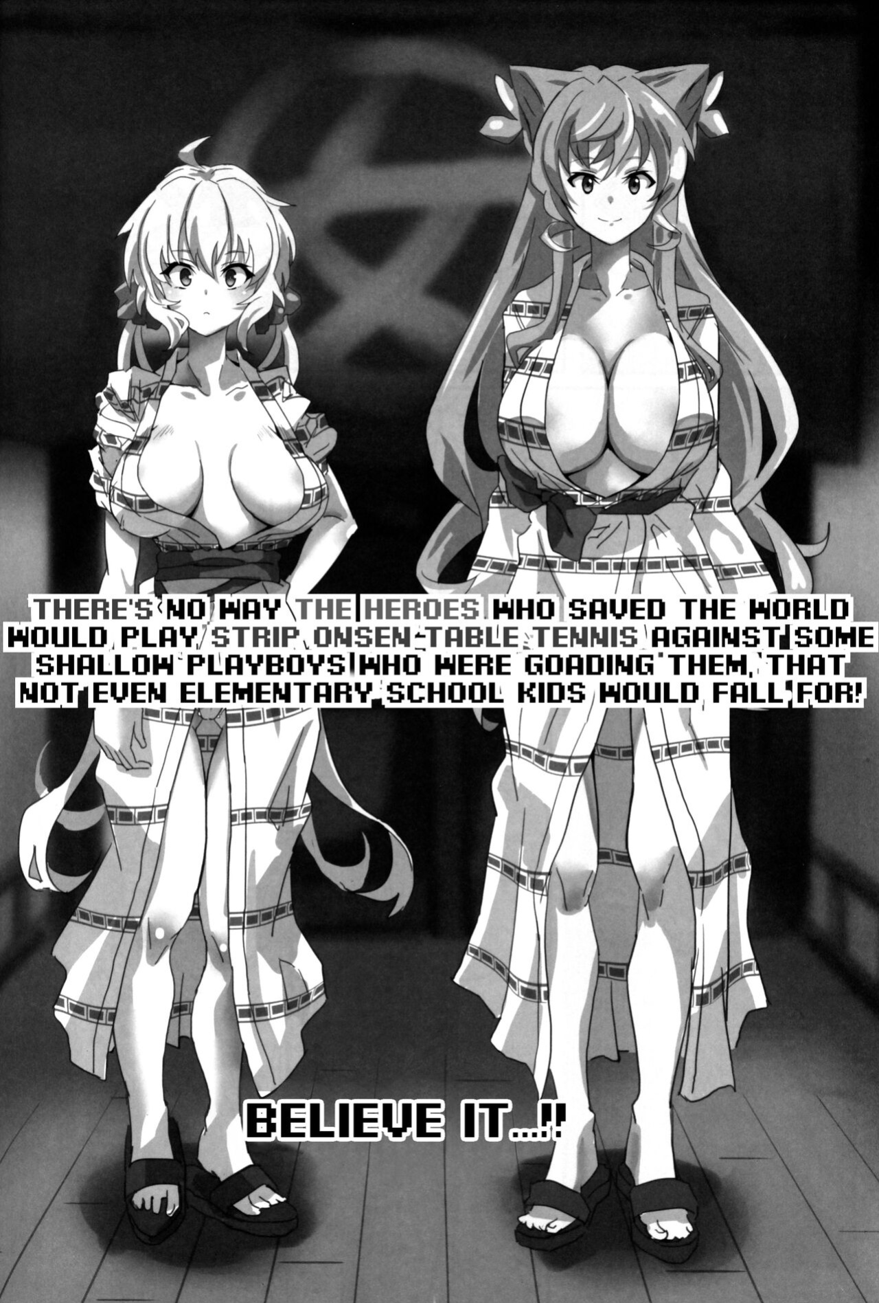 (C96) [Denshiko! (Outotsu Den)] Bakunyuu Yukata Yureyure Onsen Takkyuu Memoria (Senki Zesshou Symphogear)