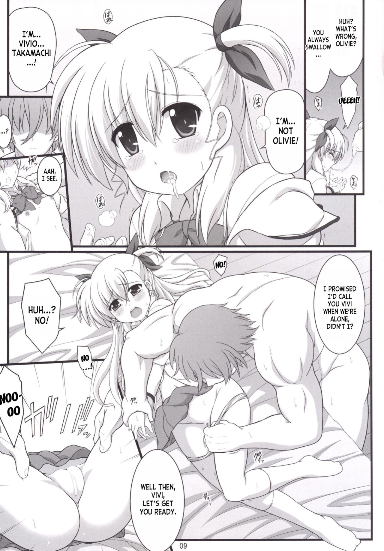 (C88) [Kuchiki no Uro (Enma Koorogi)] Olivier ja Arimasen... (Mahou Shoujo Lyrical Nanoha ViVid) [desudesu]