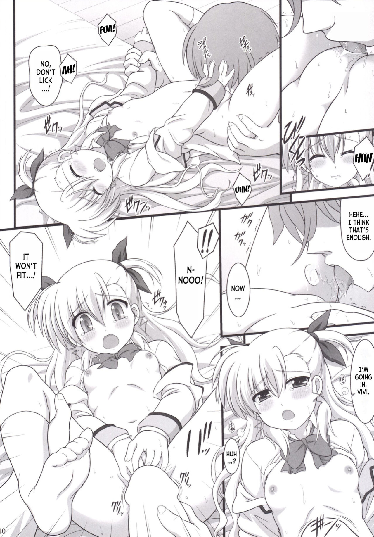 (C88) [Kuchiki no Uro (Enma Koorogi)] Olivier ja Arimasen... (Mahou Shoujo Lyrical Nanoha ViVid) [desudesu]