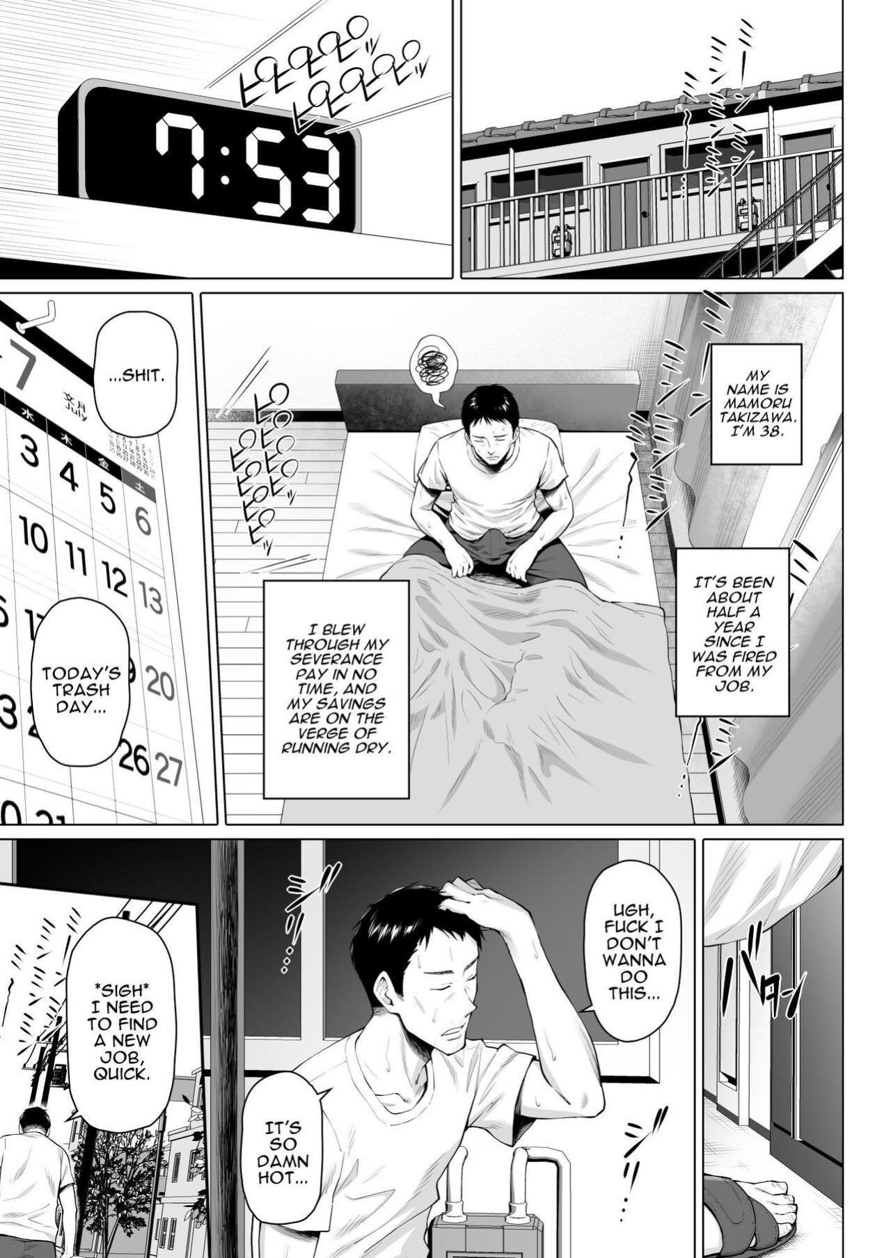 [Shirano Jin] Gokinjou-san wa Ueta Hitozuma | My Neighbor is a Hungry Milf [Darg777 Translations]