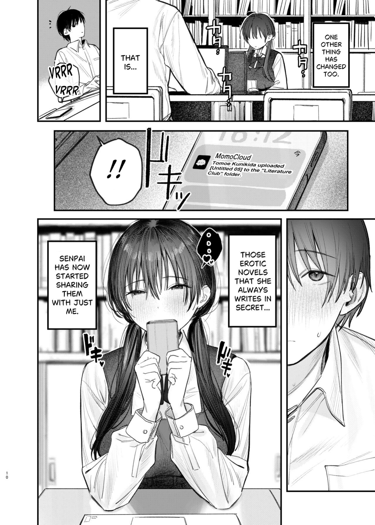 [Momojiru Teien (Momokumo)] Zoku Kunikida Senpai no Kakushigoto | Kunikida Senpai's Secret ・Continued