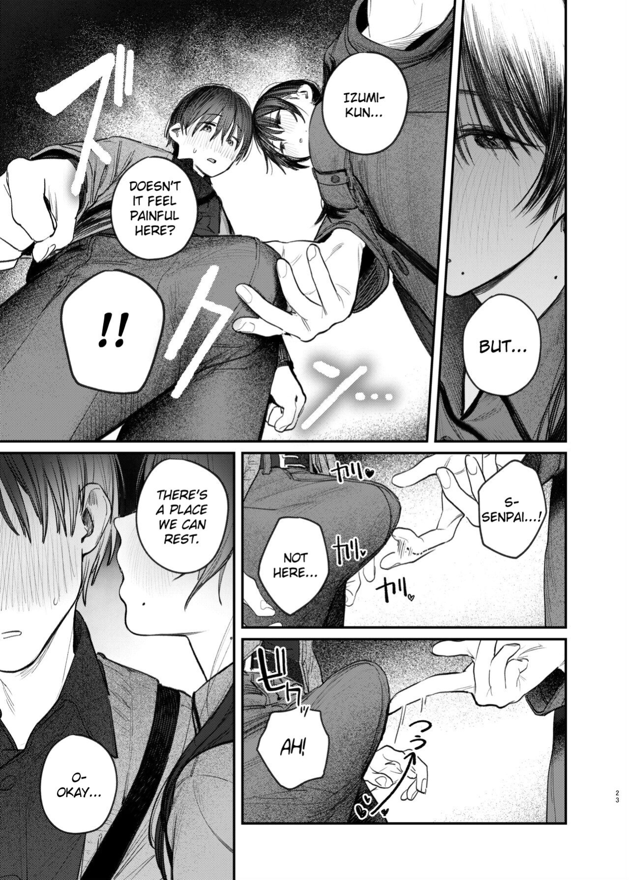 [Momojiru Teien (Momokumo)] Zoku Kunikida Senpai no Kakushigoto | Kunikida Senpai's Secret ・Continued