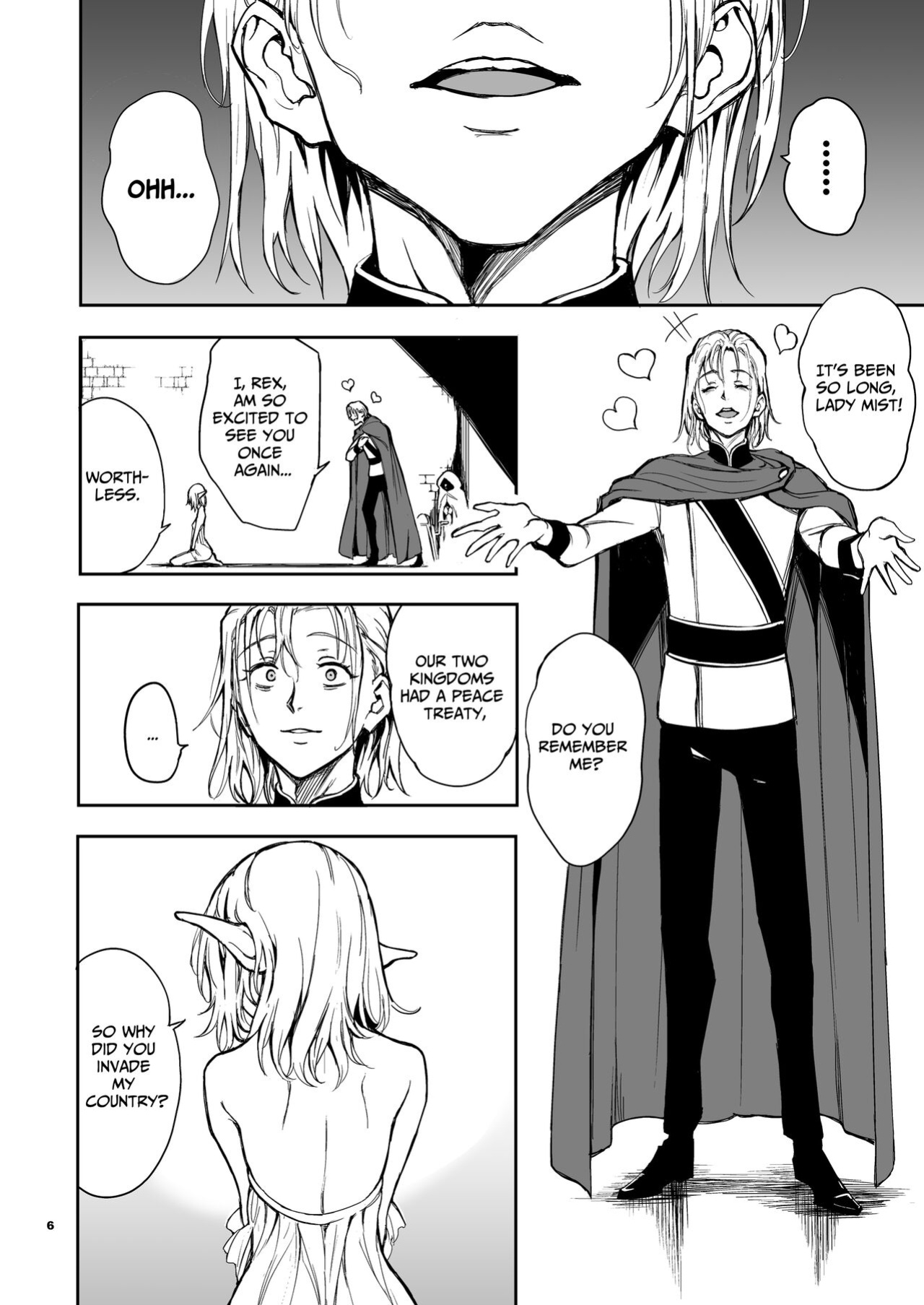 [Kyockchokyock (Kyockcho)] ELF Education. -Boukoku no Mist- | Elf Education -Mist, from the fallen country- [Benri]
