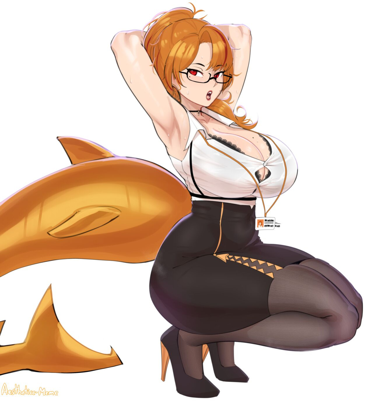 [Aestheticc-Meme] Shark Hag (Hololive)
