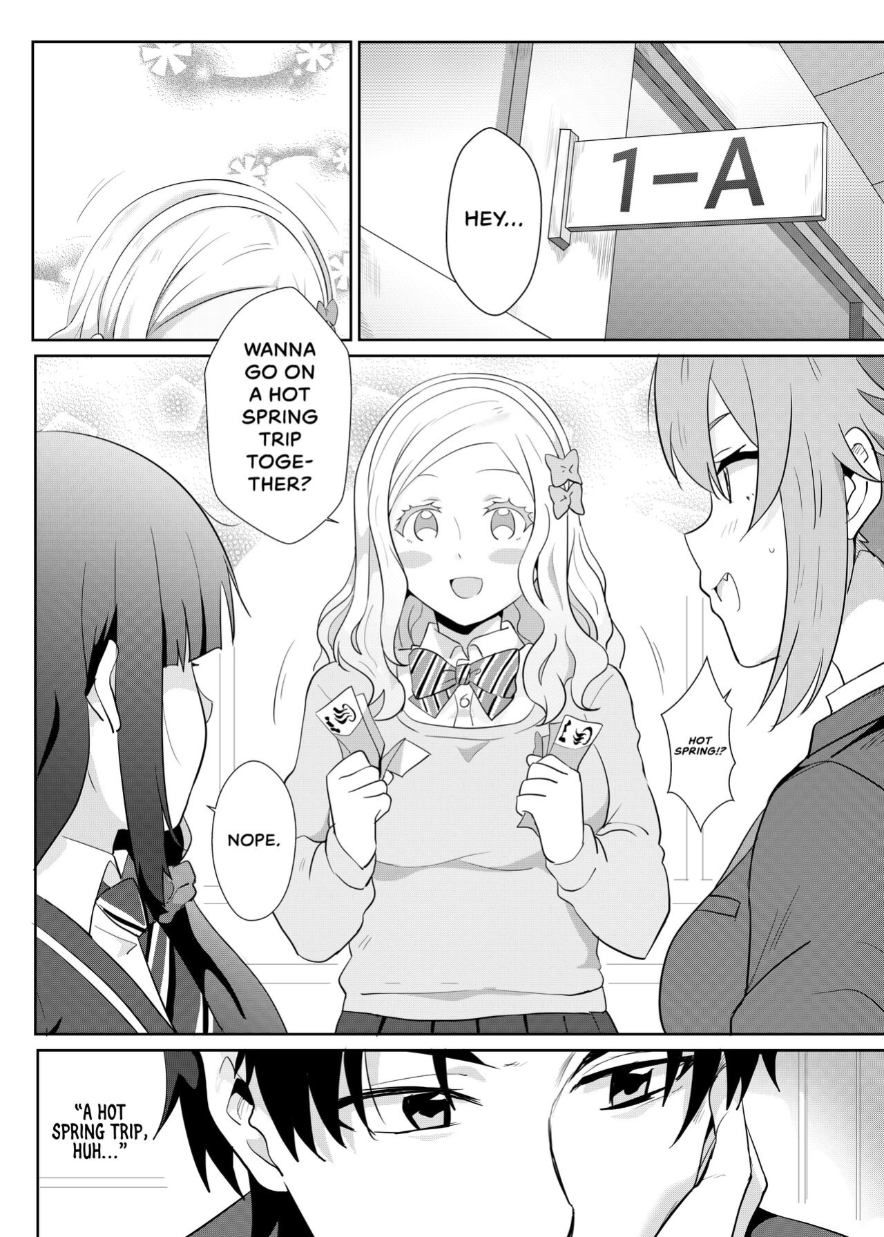 [Nikoushikou (Nekosaki Aoi)] Going On A Hotspring Trip With Tomos Mom And Her Friends! (Tomo-chan wa Onnanoko!)