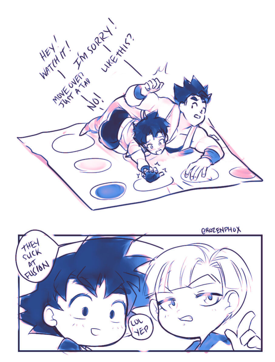 [Puffphox] Sketches (Dragon Ball Z)