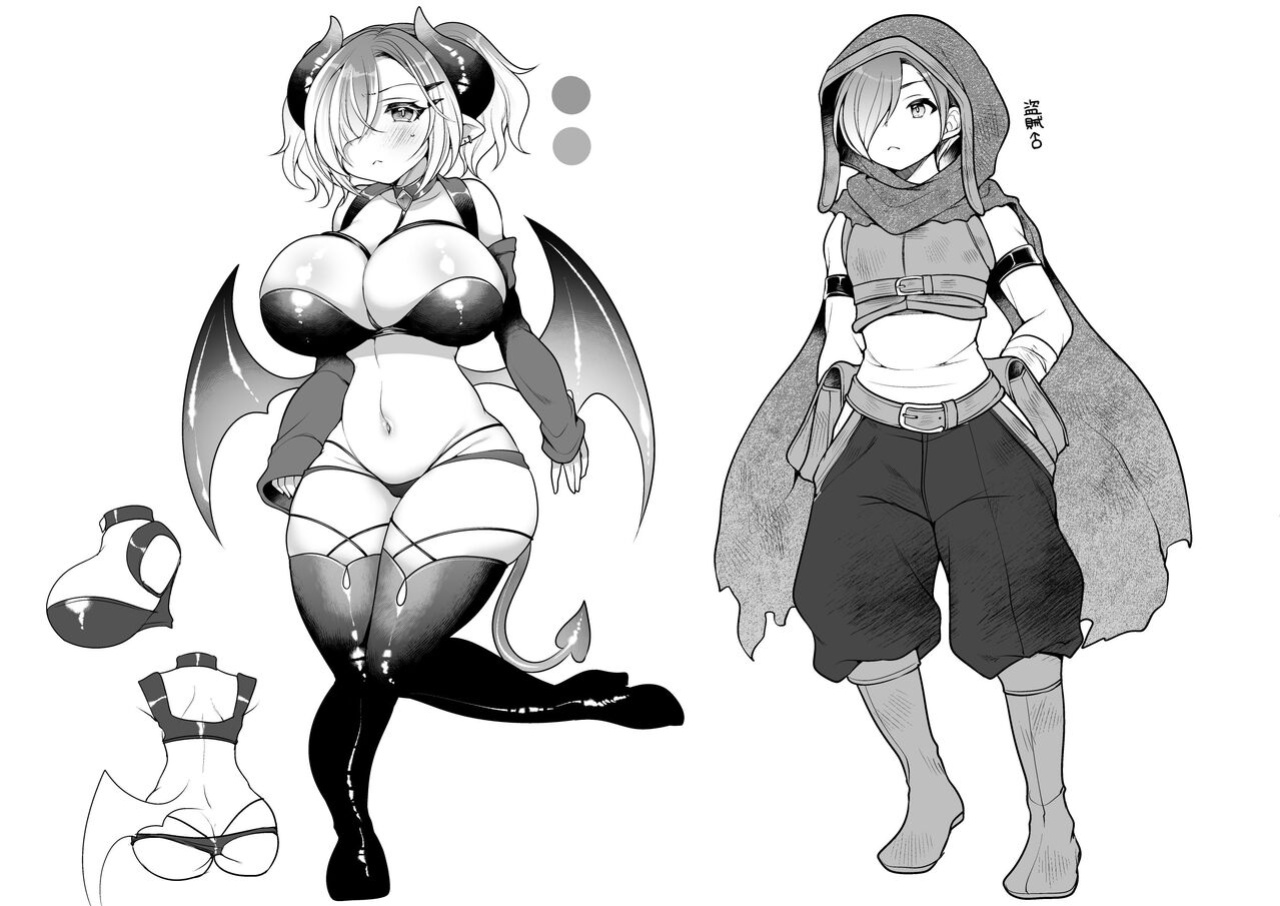 [Ue ni Aru Mikan (Reitou Mikan)] Succubus Shoku. ~Boukensha Ore, Meikyuu de Shokuryou ga Tsukita node Succubus ni Natte Kikan Shimasu~ | I, an Adventurer ran out of food in the dungeon, so I turned into a Succubus.