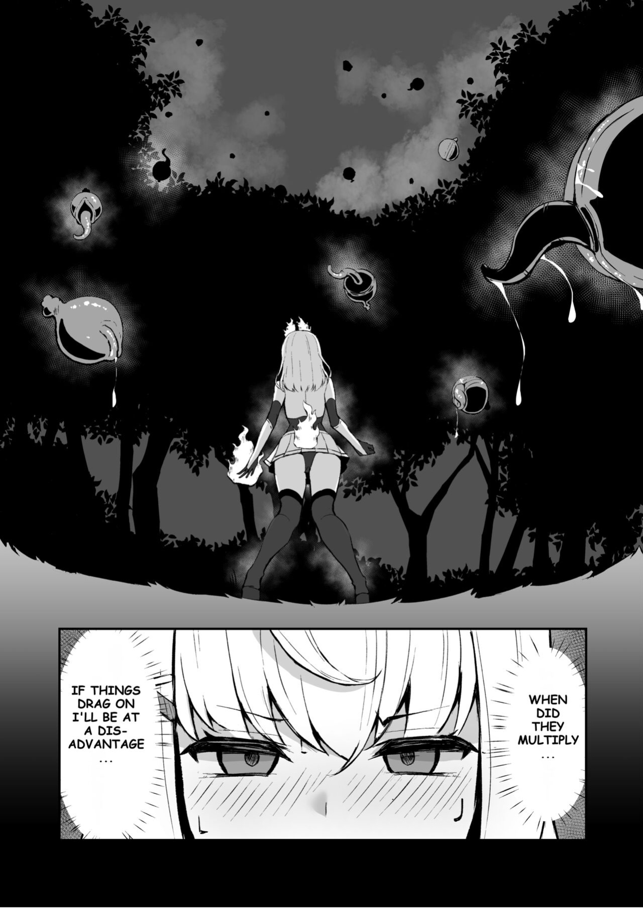 [Tamasushi (Shiratama)] A High-ranked Exorcist Gets Defeated By An Apparition In A Tentacle Suit [Fallen Games]