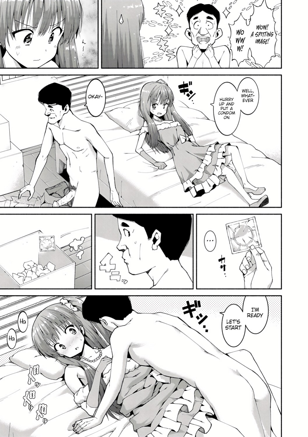 [Harami] Shoplifting JK Punishment Sex (Watashi-tachi, Nenchaku Otona Piston ni Dohamari Shichaimashita....) [Platinum Crown]