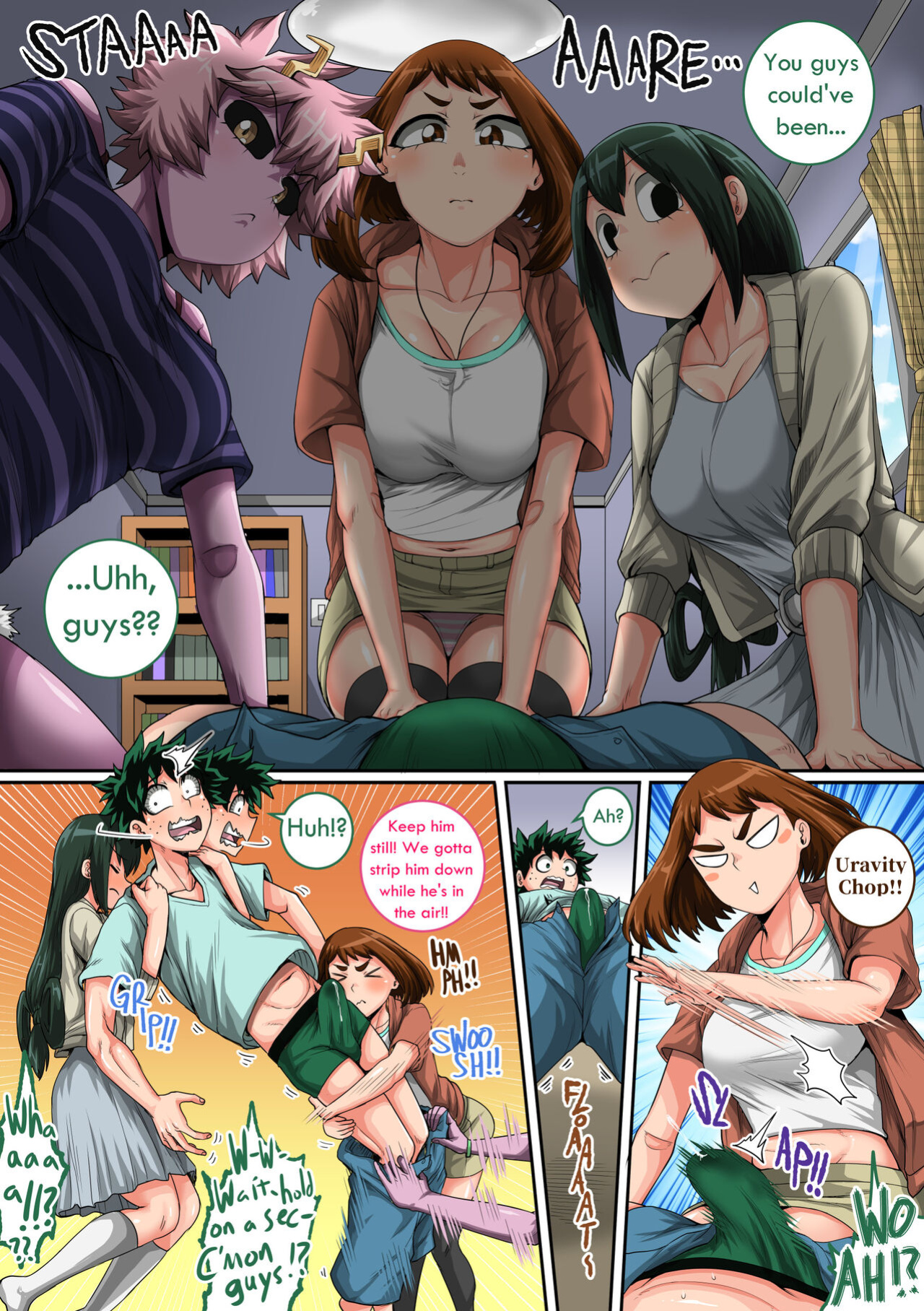 Boku No Harem Academia Chapter 8 (Part 1)