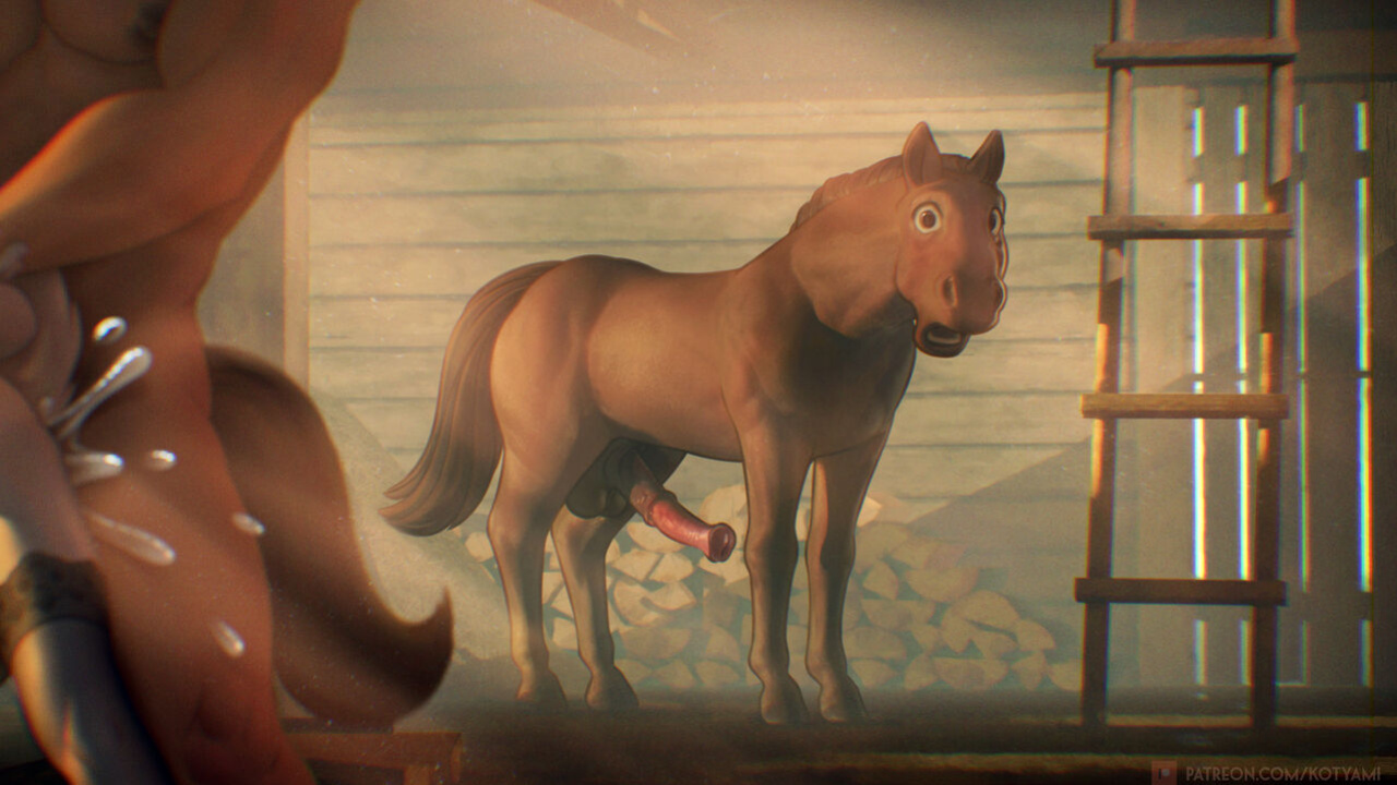[Kotyami] Eiswolf and Big Horse