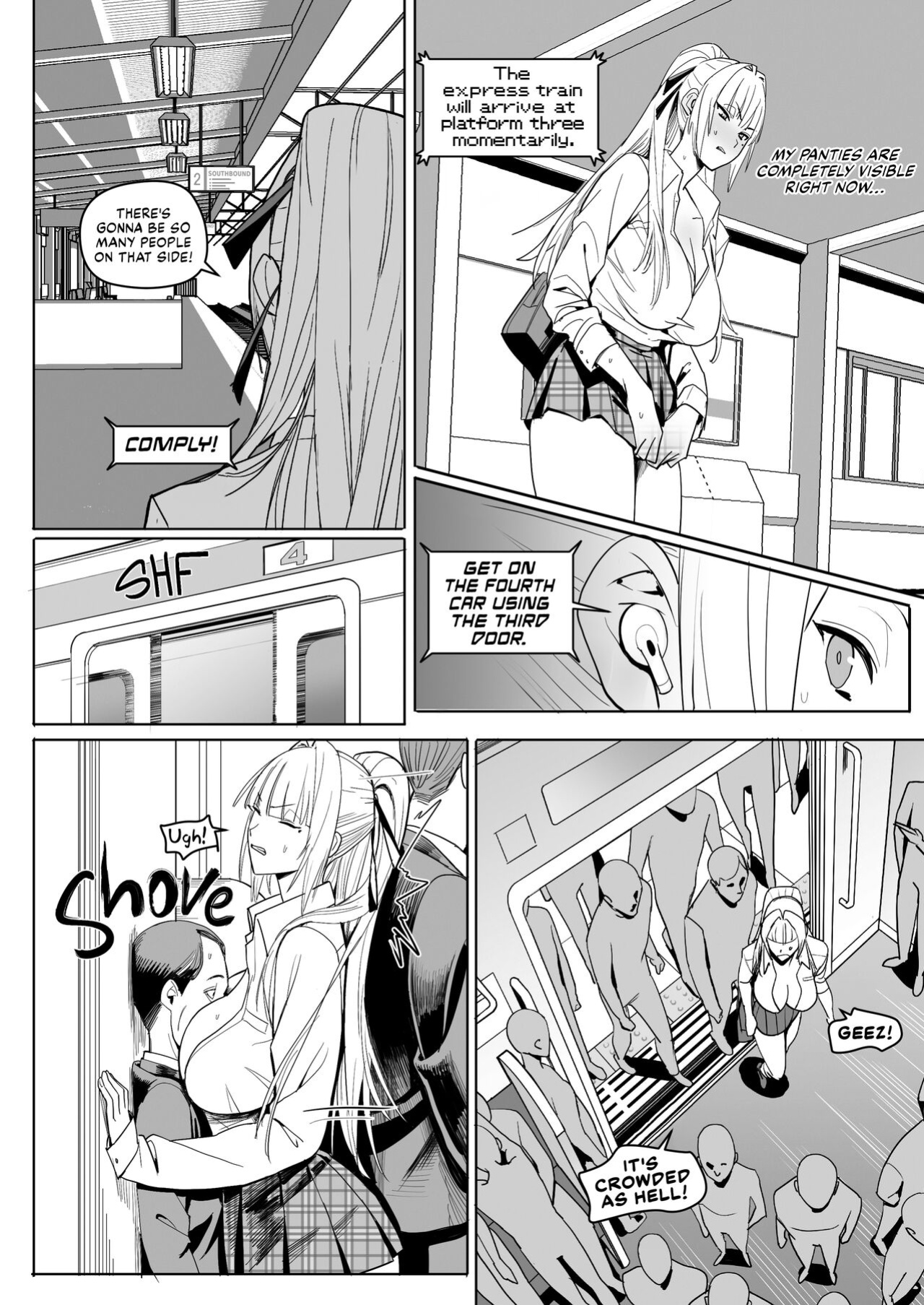 [Kokusan JK (Velzhe)] Zettai Meirei | Comply [Fap It Scans]