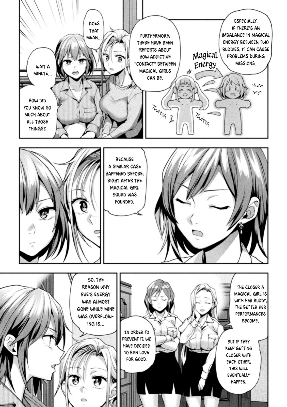 [Nagashiro Rouge] When Magical Girls Kiss Chapter 1-3(END)| Eigyou Mahou Shoujo ga Kiss Shitara Chapter 1-3(END)