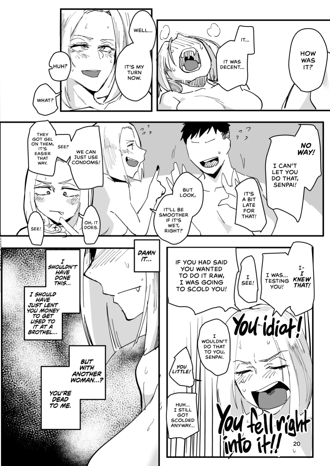 [Sucharaka Knight! (Orita)] Atashi ga.... | I Will... [head empty]