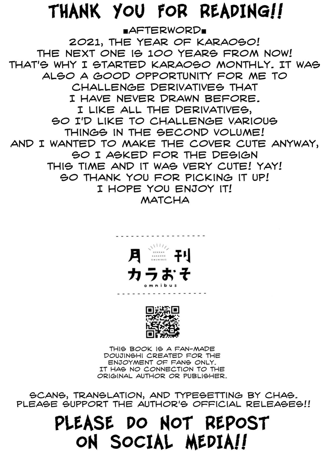 [MatsuCha. (Maccha)] Monthly KaraOso Omnibus (Osomatsu-san) [ENGLISH]
