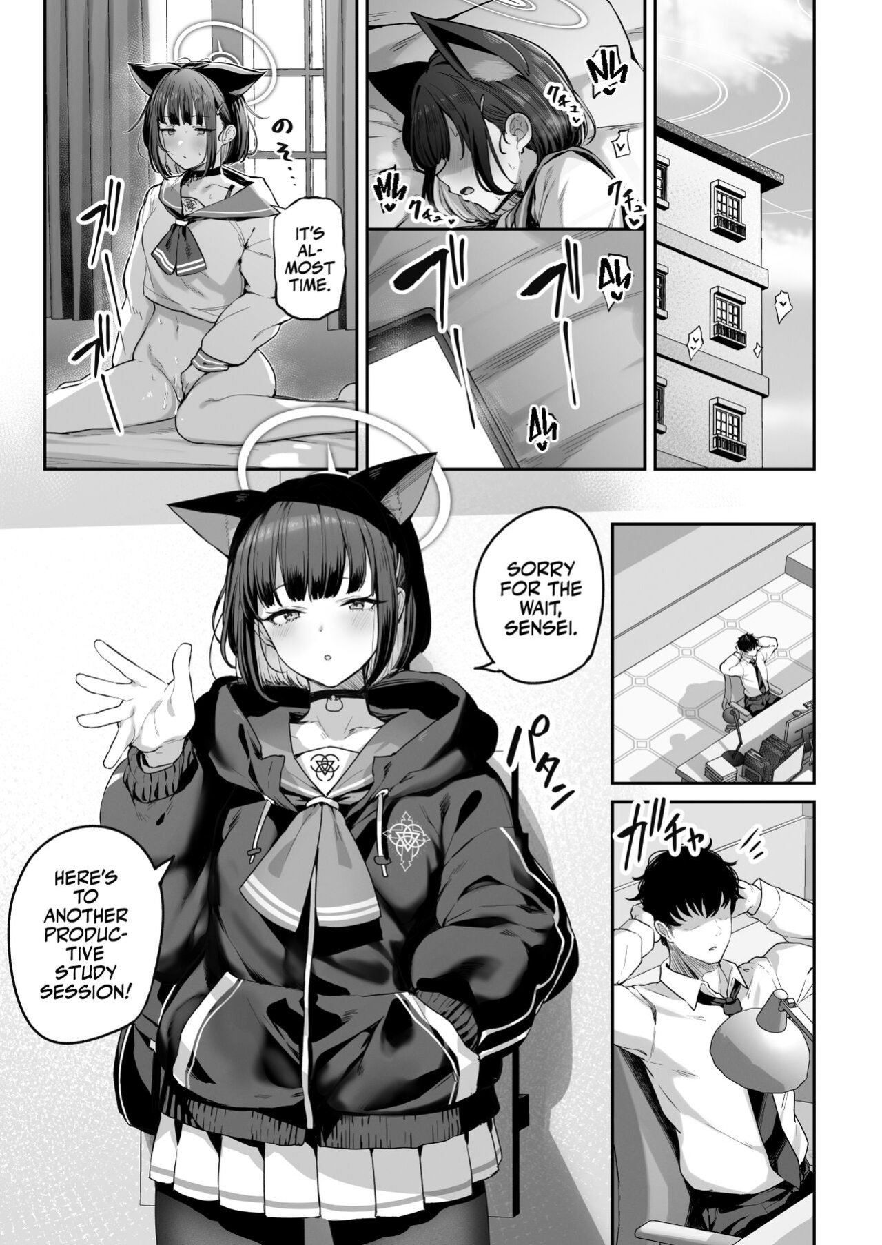 [Horumon Curry (Tobimura)] Tokoton Yacchau Kyouyama Kazusa | Kyouyama Kazusa Wants to Bang! (Blue Archive) [Team Rabu2]