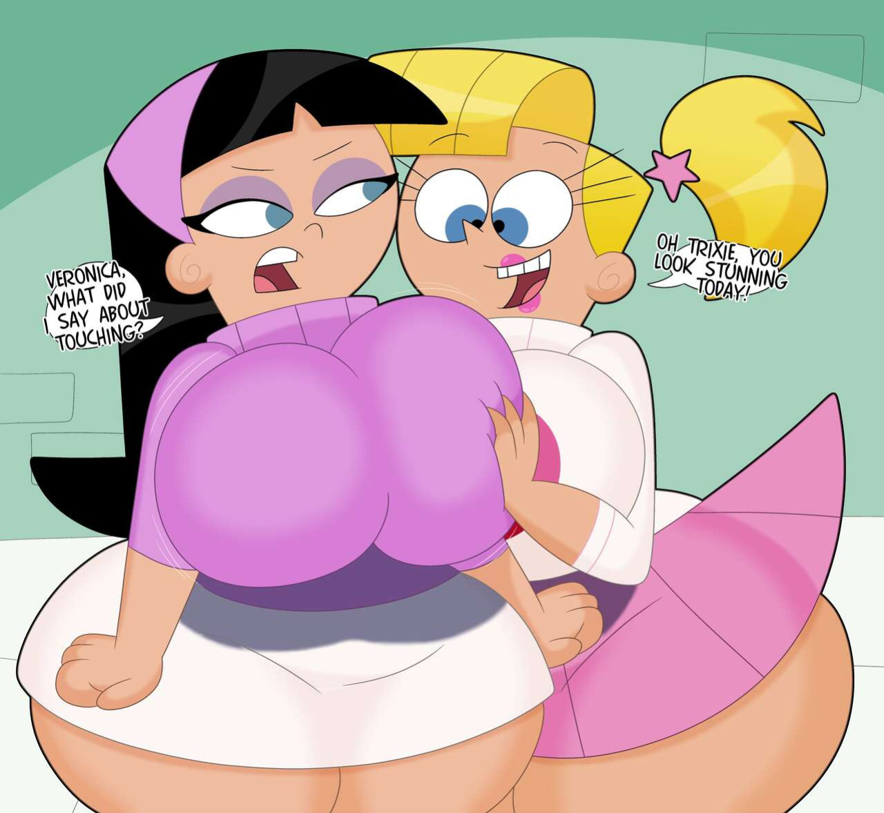 [3BArts] Trixie & Veronica (The Fairy Oddparents)