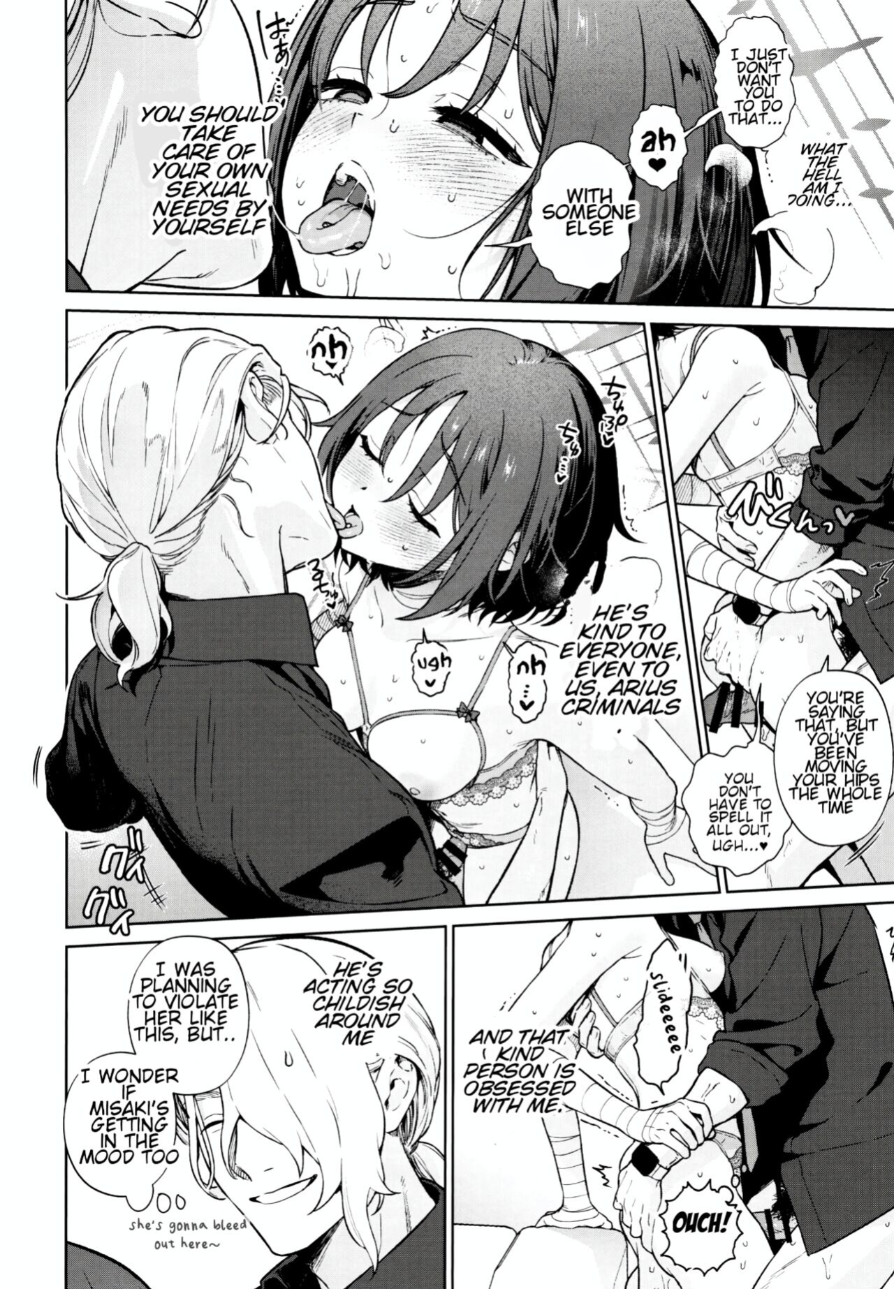 (C104) [Ozitan Yasan (Mameojitan)] OVERDOSE (Blue Archive) [english] [Kuwana] [Digitals]