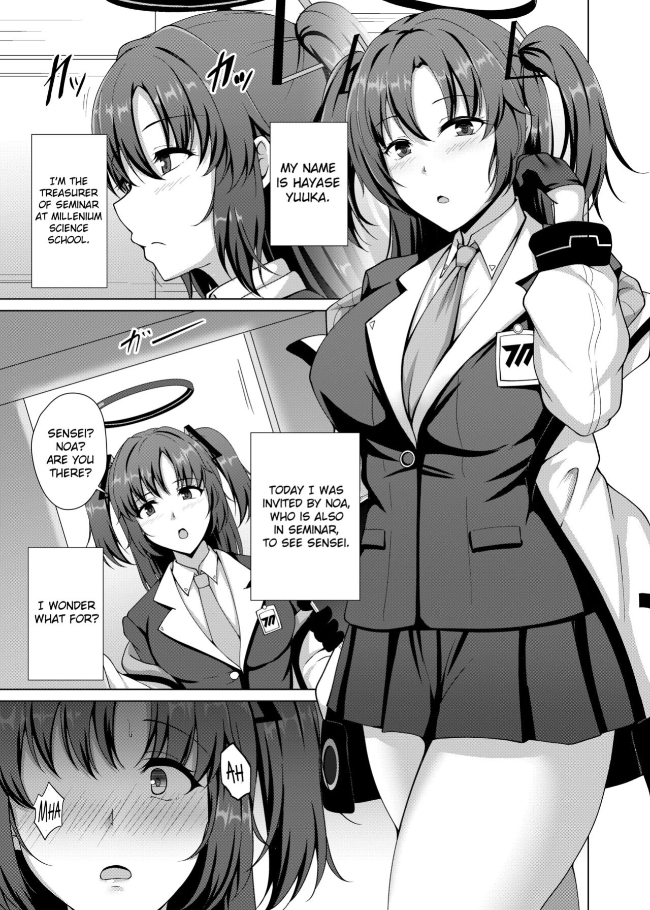 [Taishou Romanesque (Toono Suika)] Millenium Saiin Shinshoku (Blue Archive) [CrowKarasu]