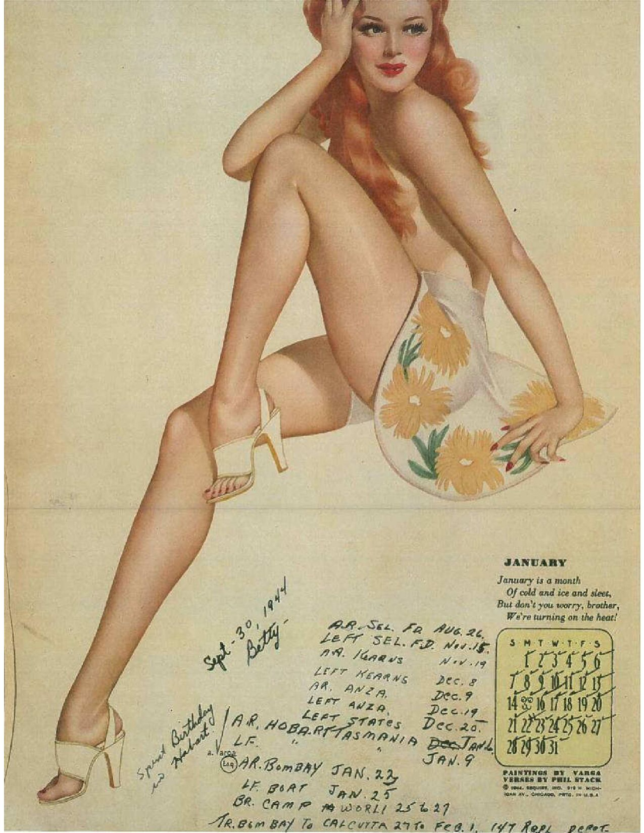 [Alberto Vargas] Pin-Up Calendars