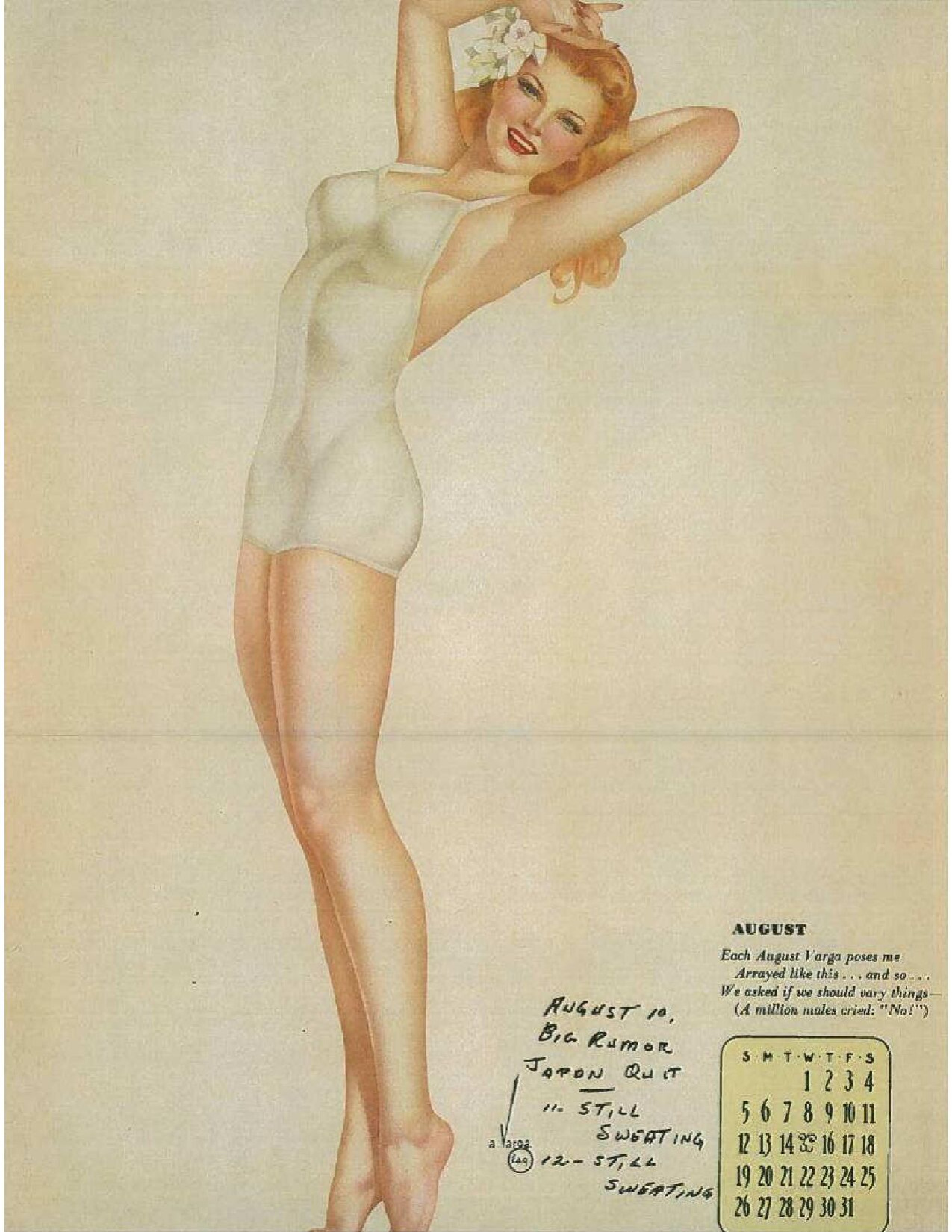 [Alberto Vargas] Pin-Up Calendars