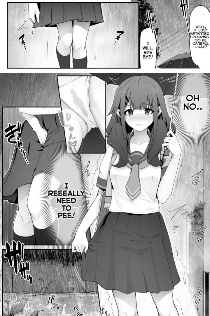 [Cocomachi] Wet from the rain, or..?
