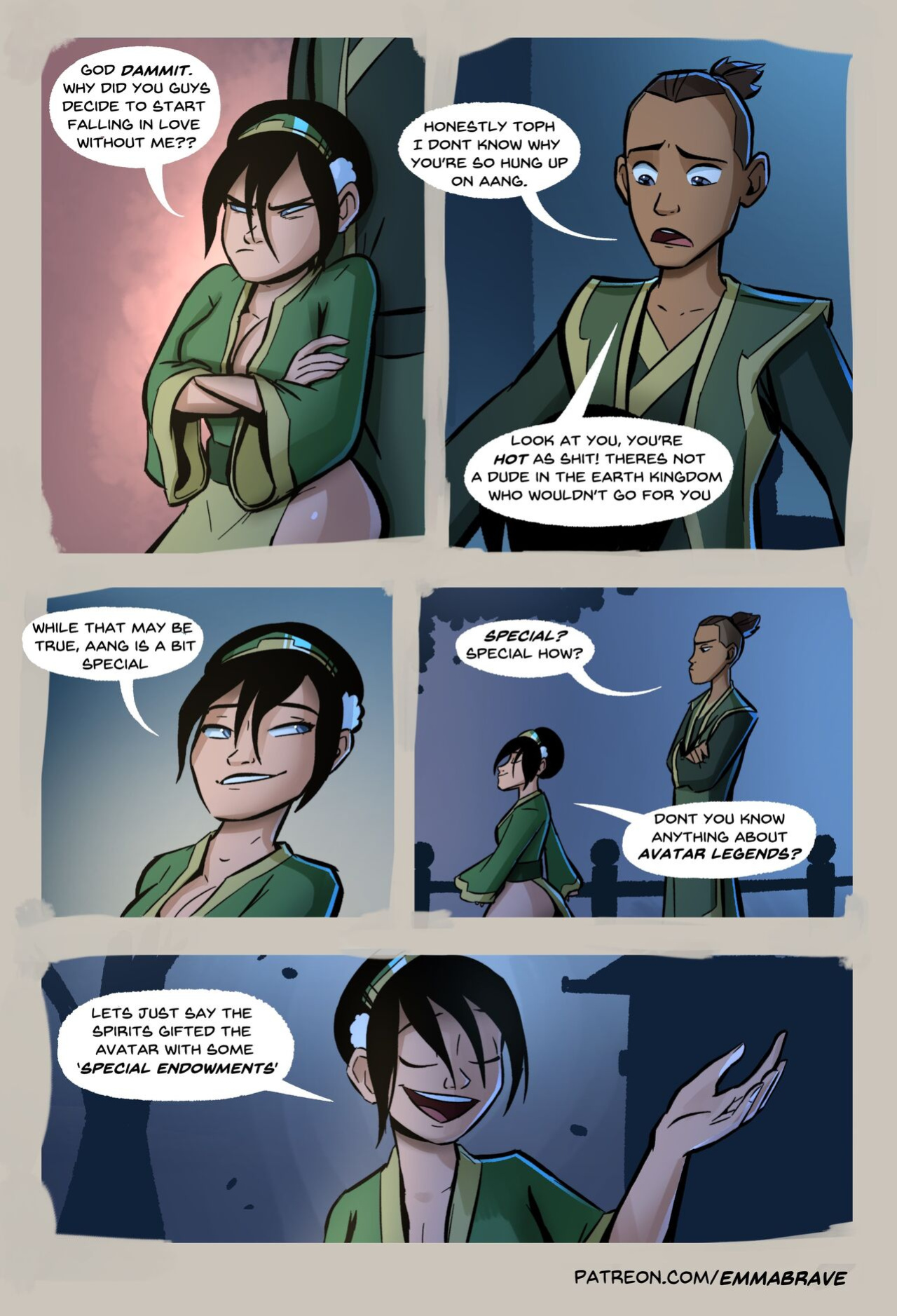 [EmmaBrave] After Avatar (Avatar: The Last Airbender)