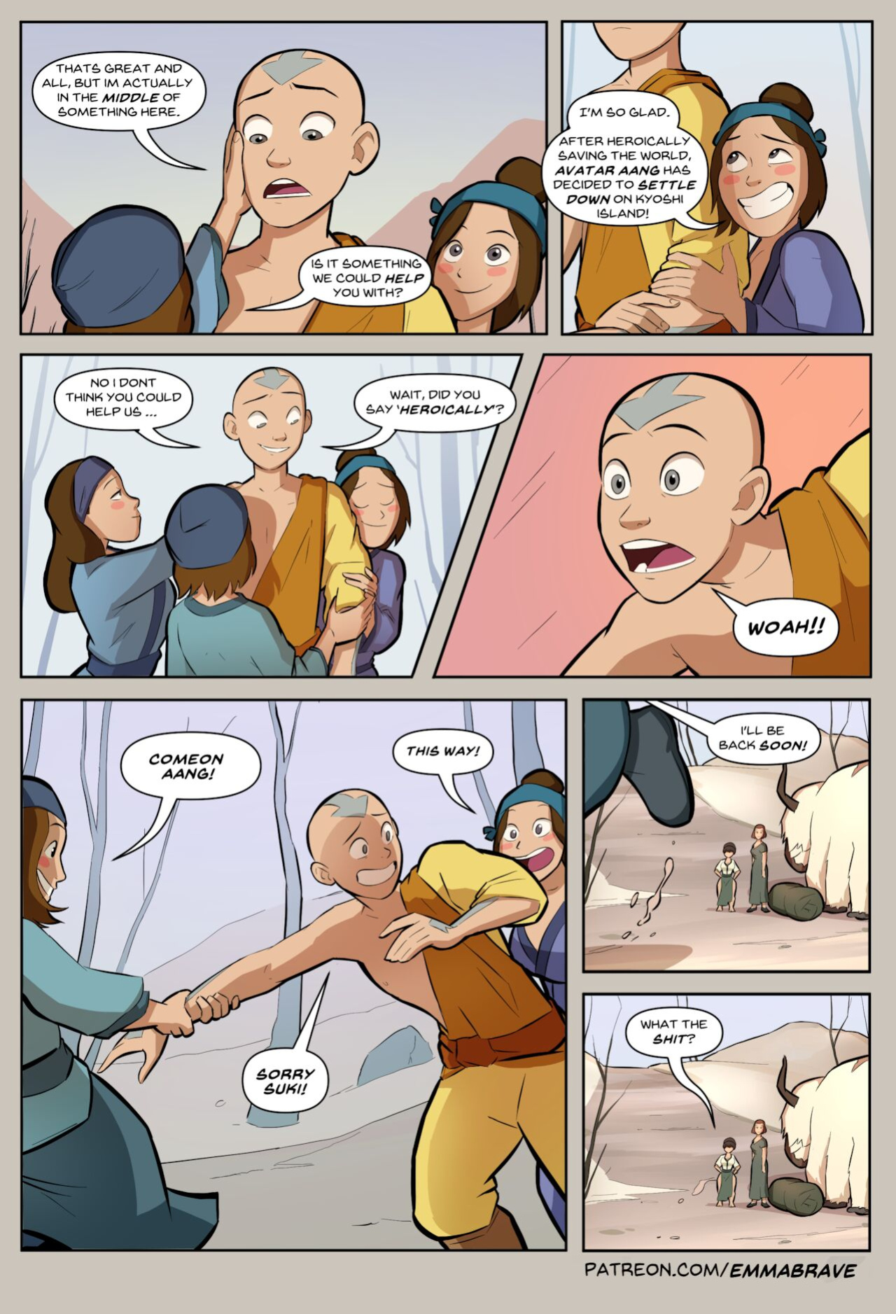 [EmmaBrave] After Avatar (Avatar: The Last Airbender)