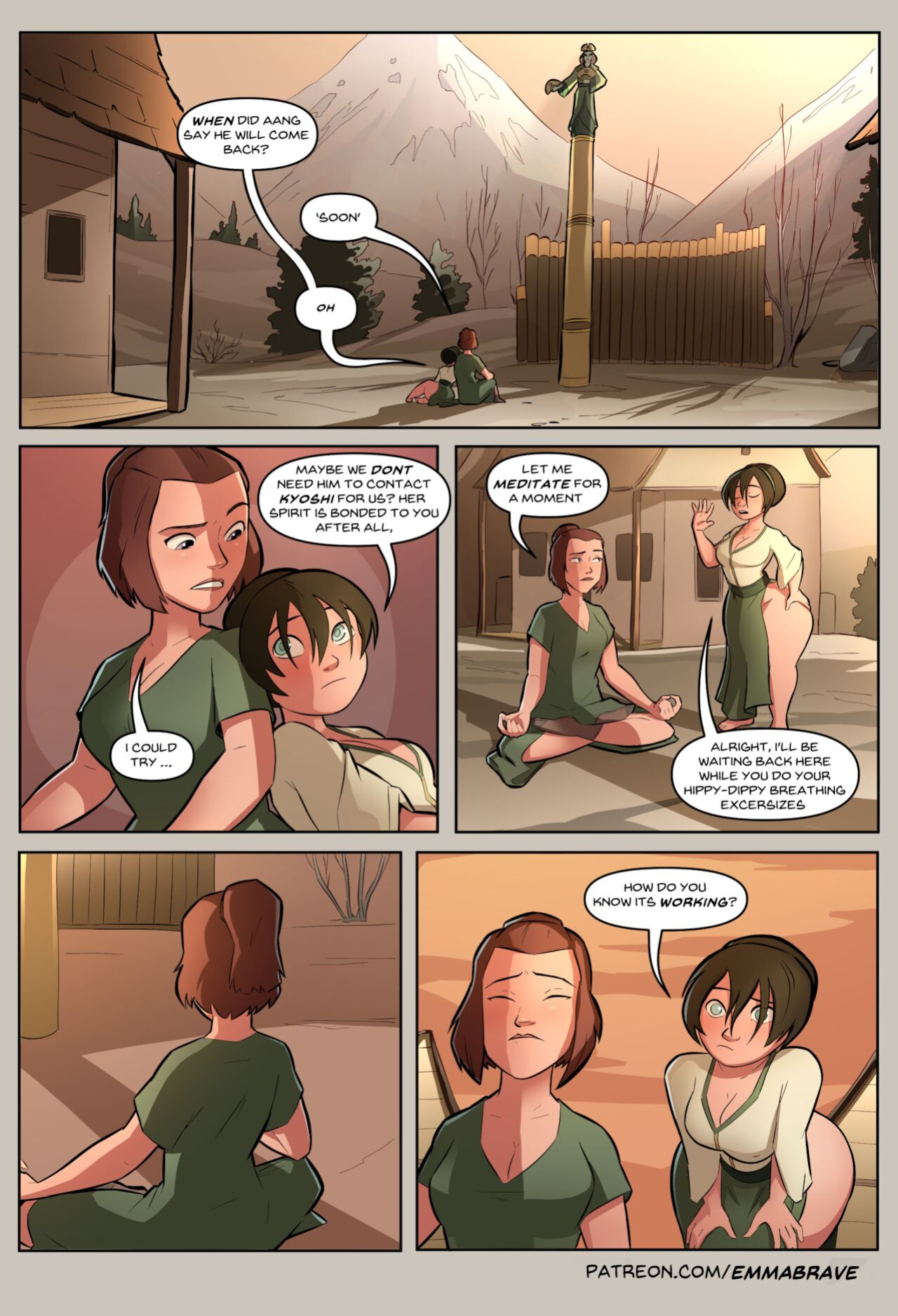 [EmmaBrave] After Avatar (Avatar: The Last Airbender)