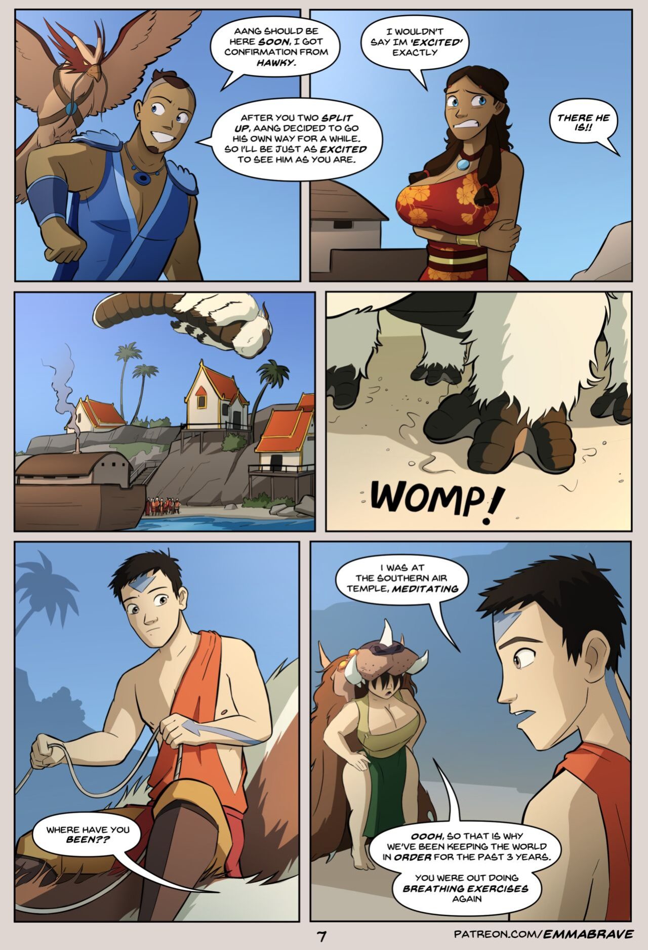 [EmmaBrave] After Avatar (Avatar: The Last Airbender)