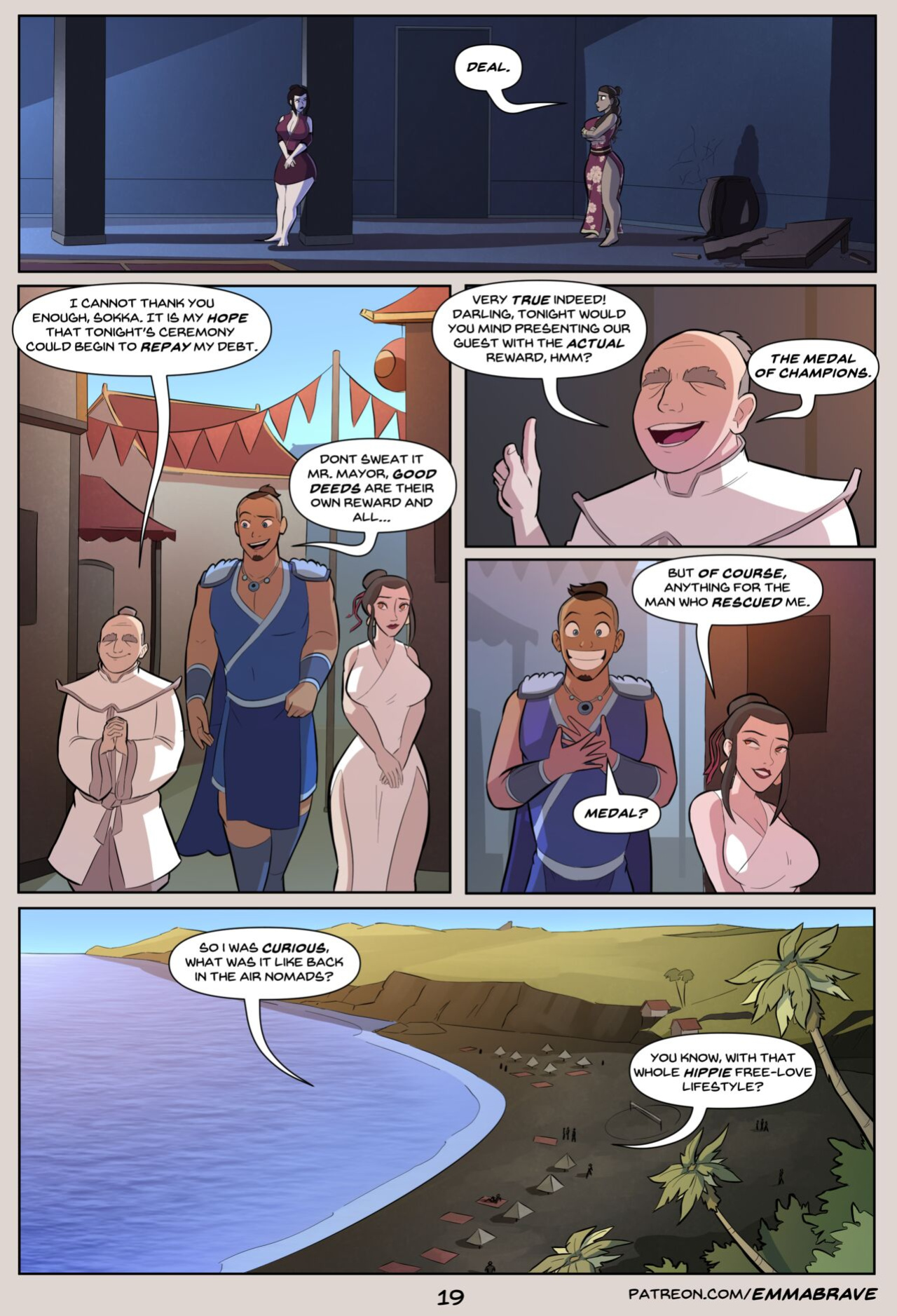 [EmmaBrave] After Avatar (Avatar: The Last Airbender)