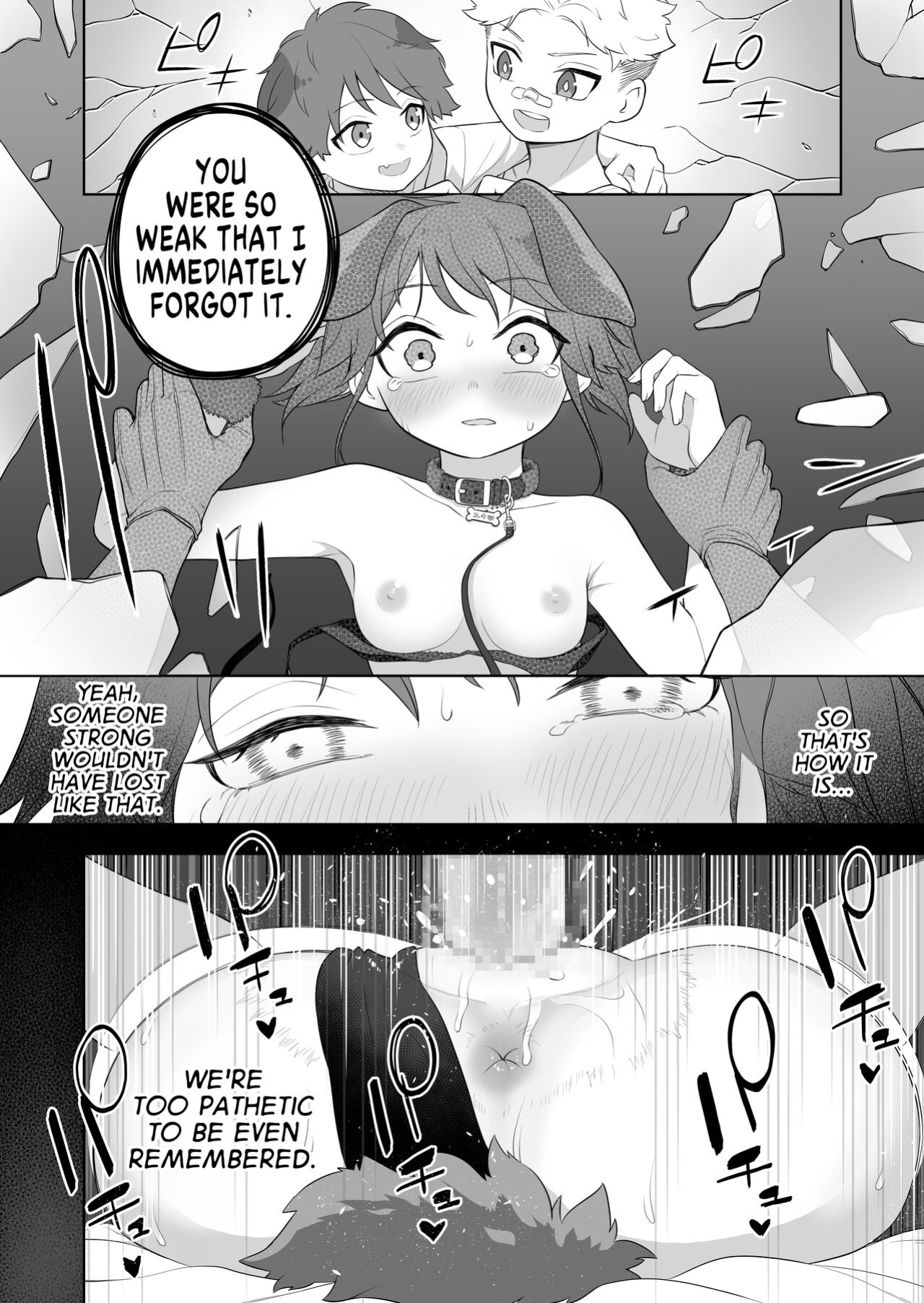 [Amuai Okashi Seisakusho (Ochita Ato Daisuki Samurai, Ahoge Kinoko)] Kyousei Gimukyouiku! TS Ecchi na Onnanoko Kunrenkou! 2 | Correction and Duty Education! Training School for Lewd TS Girls! 2 [GTF]
