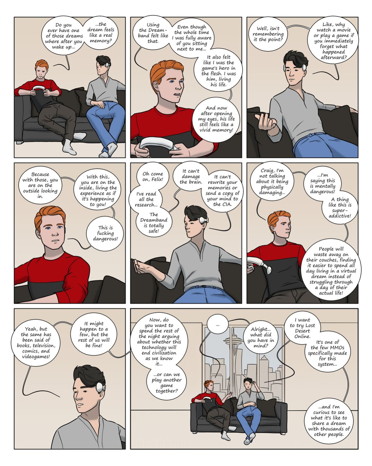 [RHComics] Being Fiona – Issue 1