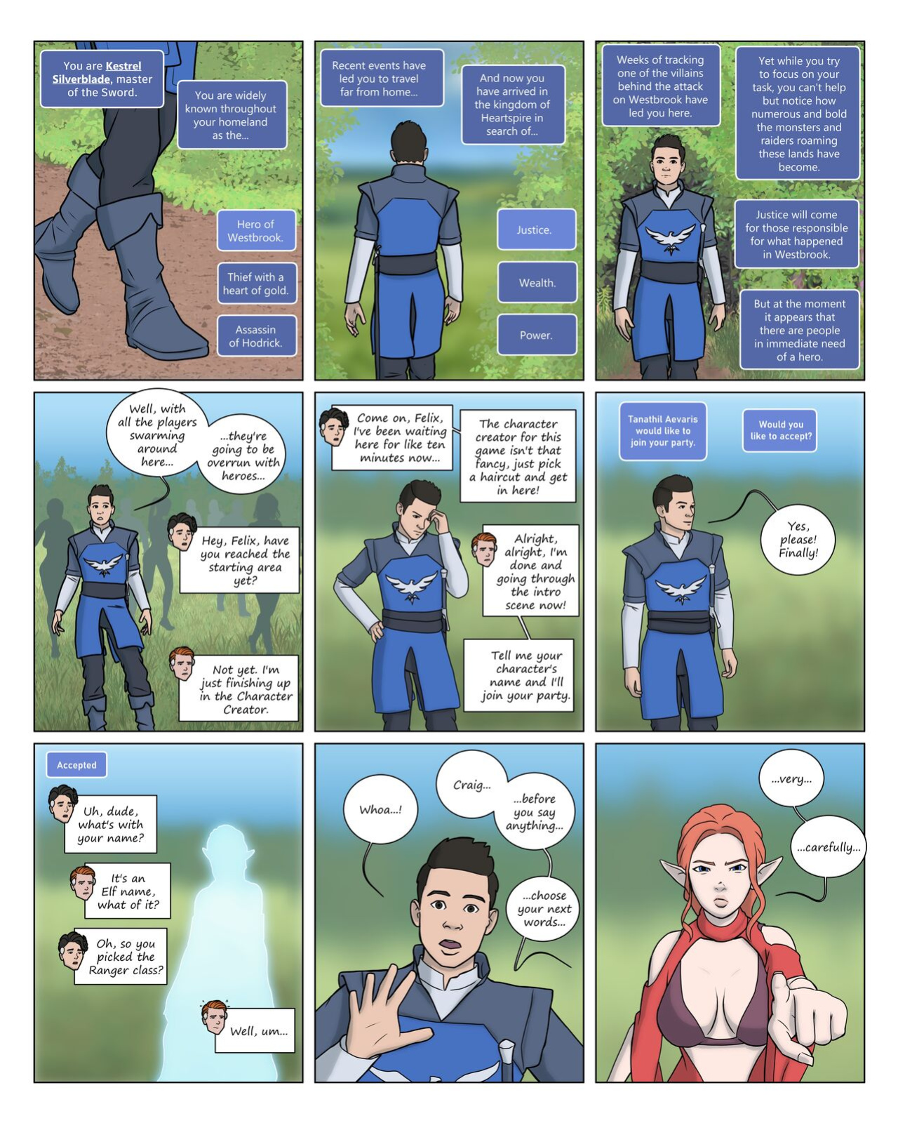 [RHComics] Being Fiona – Issue 1