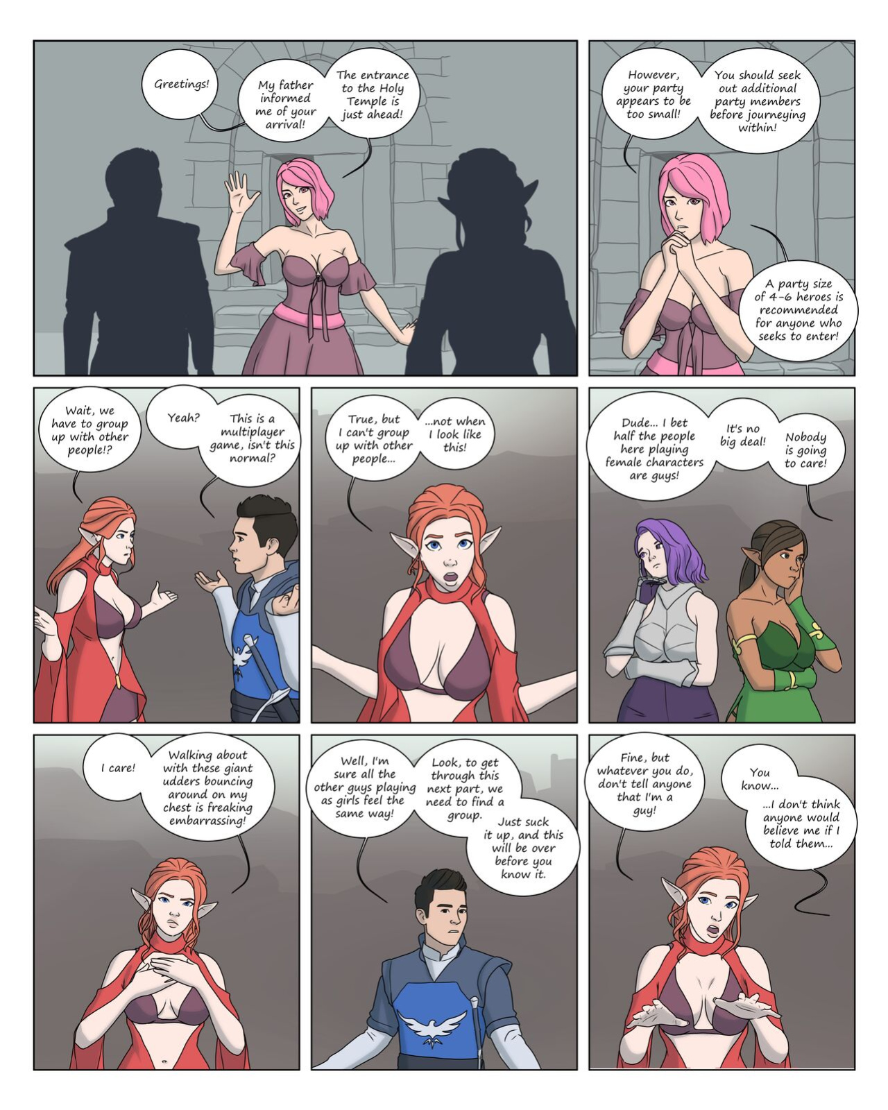 [RHComics] Being Fiona – Issue 1
