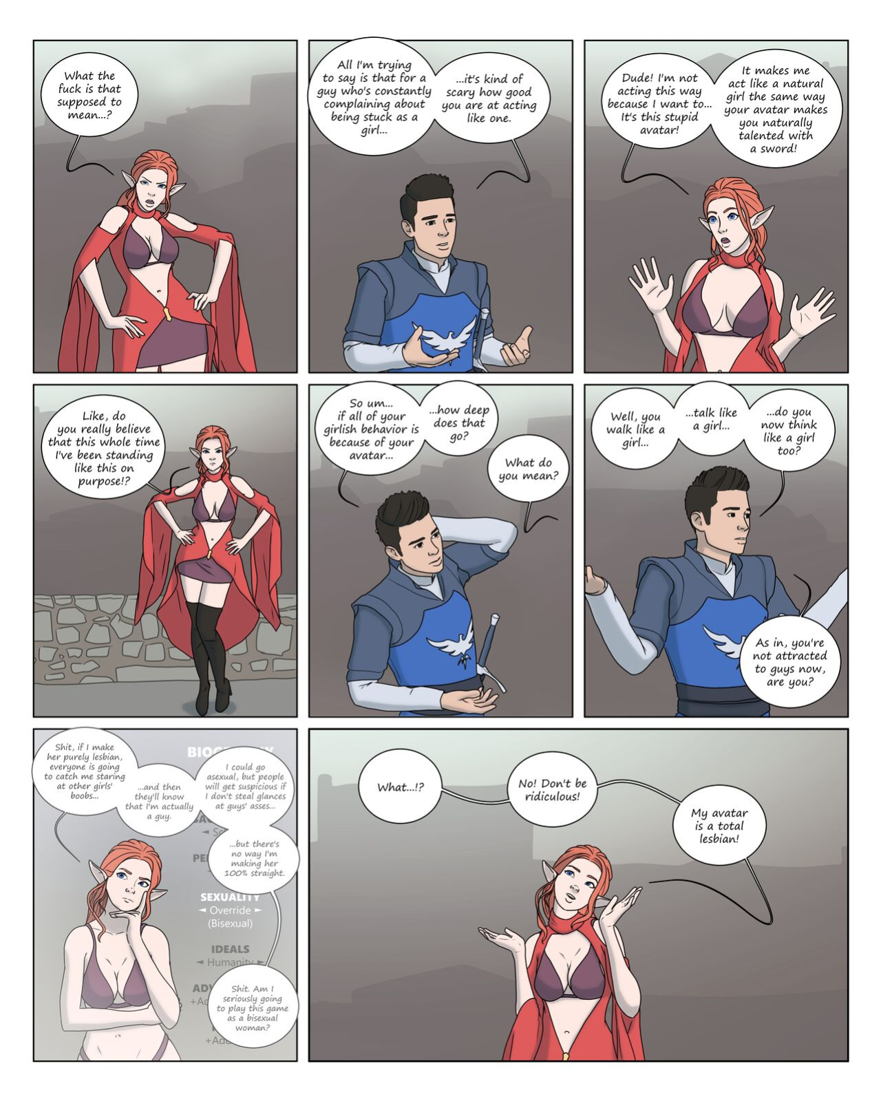 [RHComics] Being Fiona – Issue 1