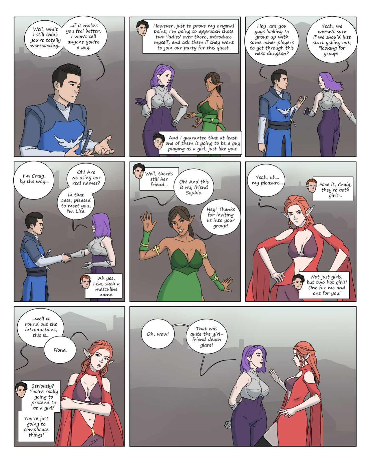 [RHComics] Being Fiona – Issue 1